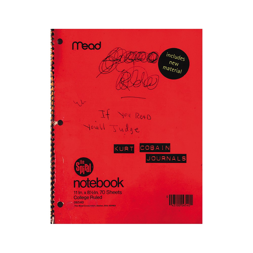 Kurt Cobain Journals (Book) | eBay Kurt Cobain Journals (Book) | eBay