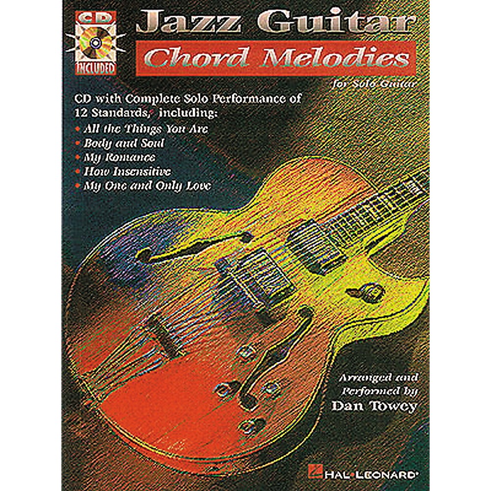 Hal Leonard Jazz Guitar Chord Melodies Guitar Tab Songbook with CD