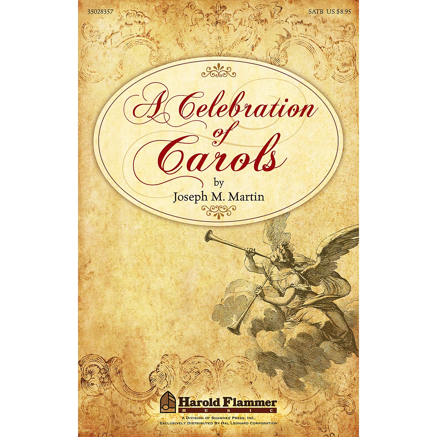 Shawnee Press A Celebration of Carols ORCHESTRA ACCOMPANIMENT Composed by Joseph Martin thumbnail