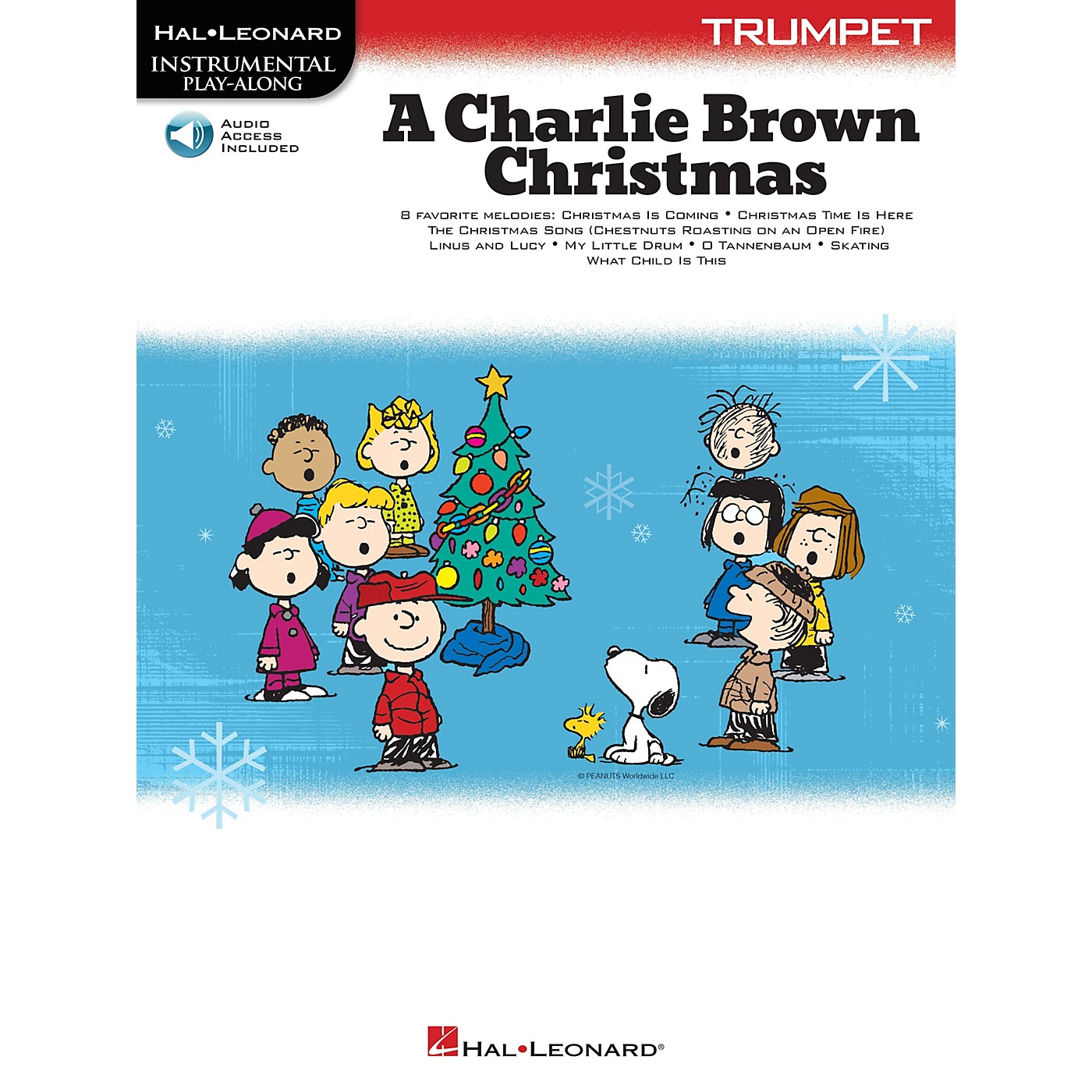 Hal Leonard A Charlie Brown Christmas - Instrumental Play-Along Songbook for Trumpet Book/Audio Online thumbnail