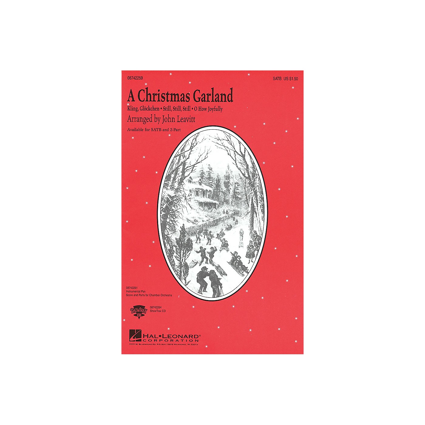 Hal Leonard A Christmas Garland (Medley) ShowTrax CD Arranged by John Leavitt thumbnail