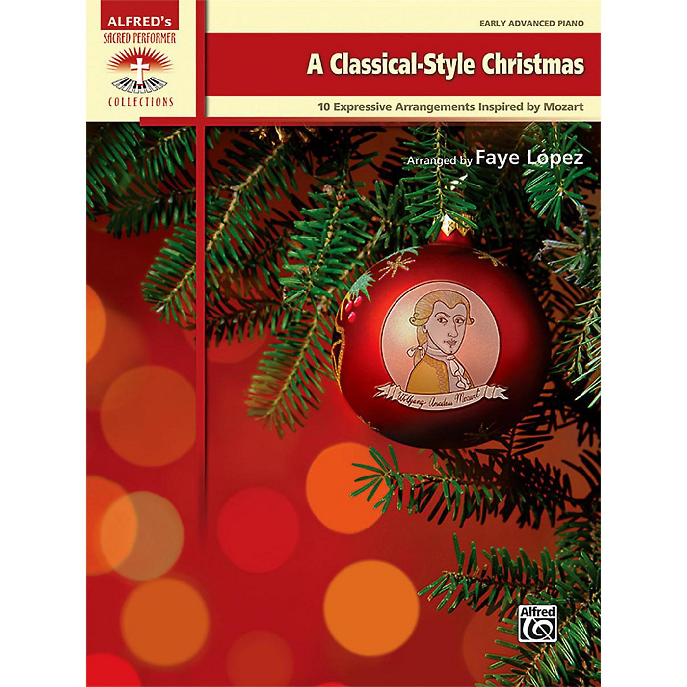 Alfred A Classical-Style Christmas Early Advanced Piano Book thumbnail