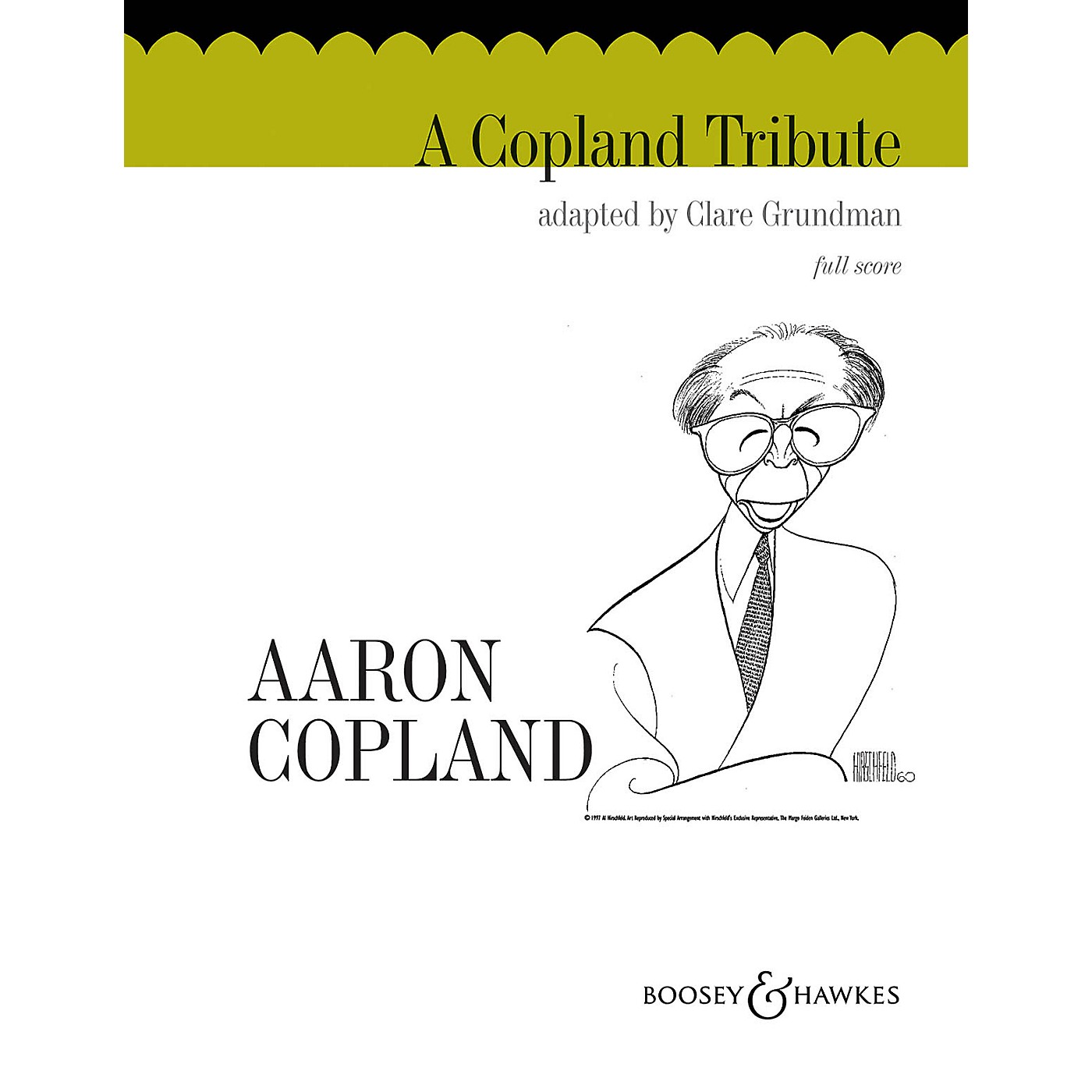 Boosey and Hawkes A Copland Tribute (Score and Parts) Concert Band Composed by Clare Grundman thumbnail
