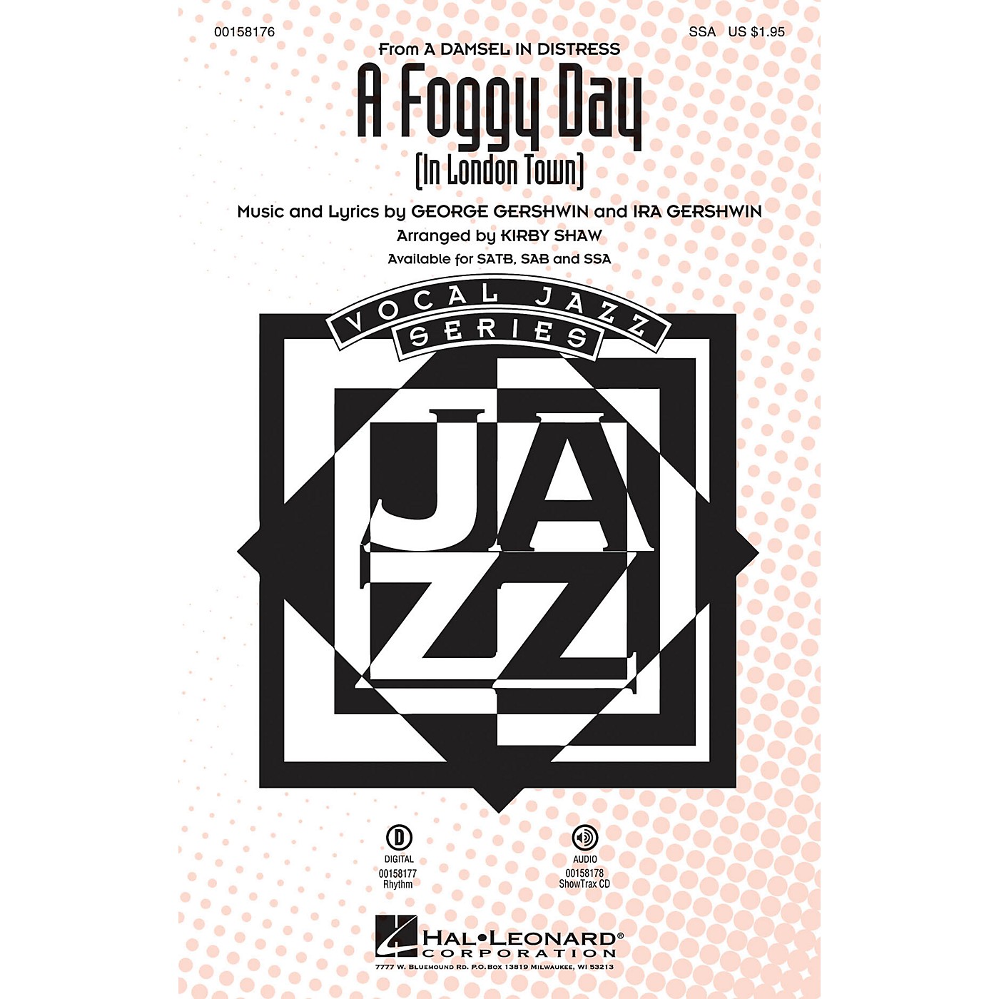Hal Leonard A Foggy Day (In London Town) SSA arranged by Kirby Shaw thumbnail