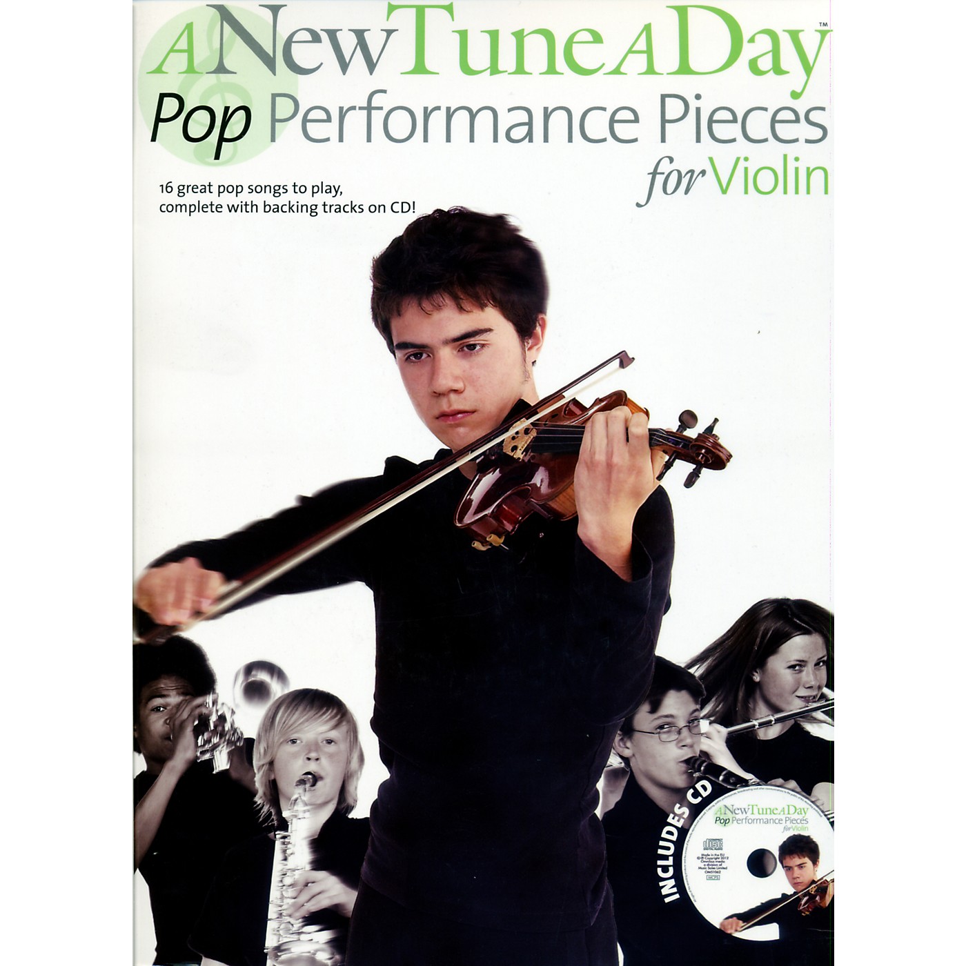 Music Sales A New Tune A Day - Pop Performance Pieces for Violin Book/CD thumbnail