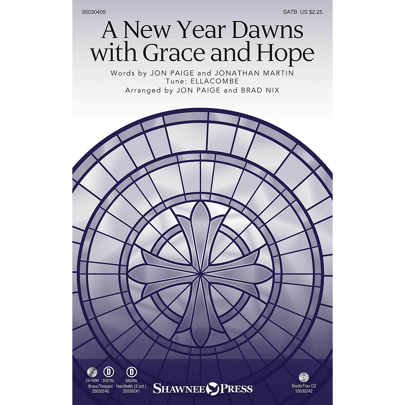 Shawnee Press A New Year Dawns with Grace and Hope Studiotrax CD Arranged by Jon Paige thumbnail
