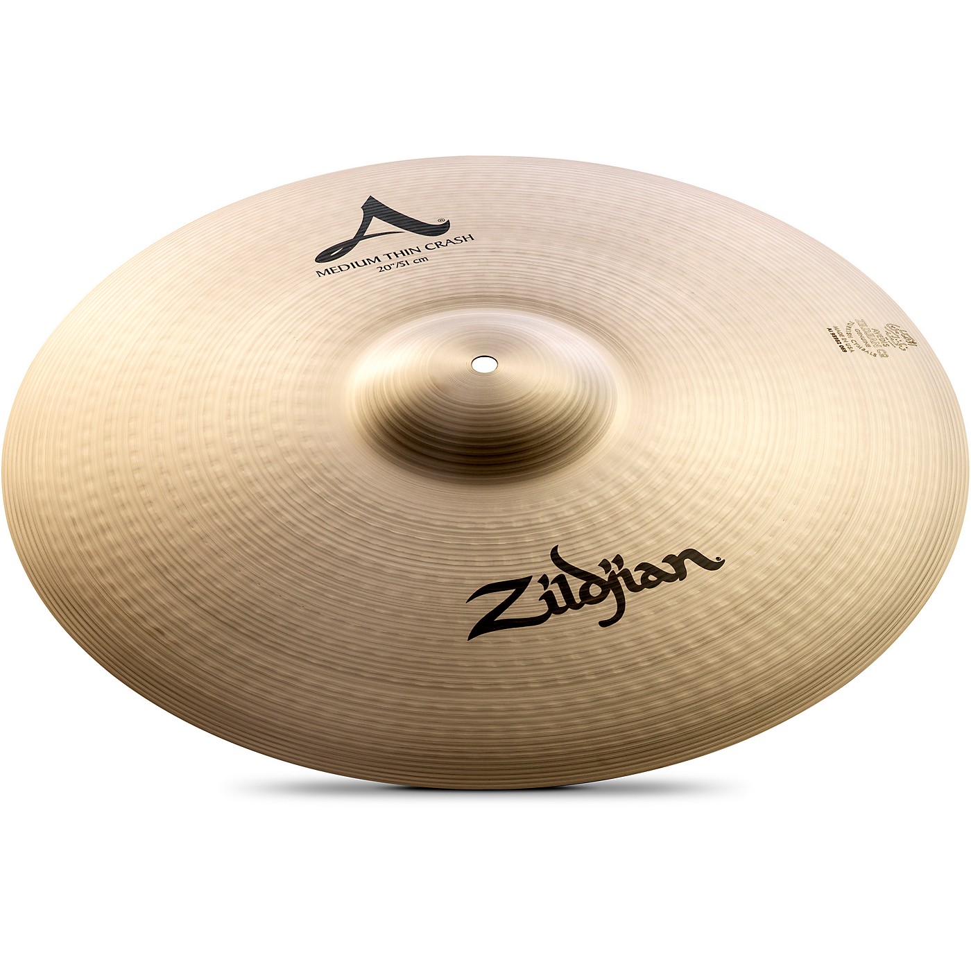 Zildjian A Series Medium-Thin Crash Cymbal thumbnail