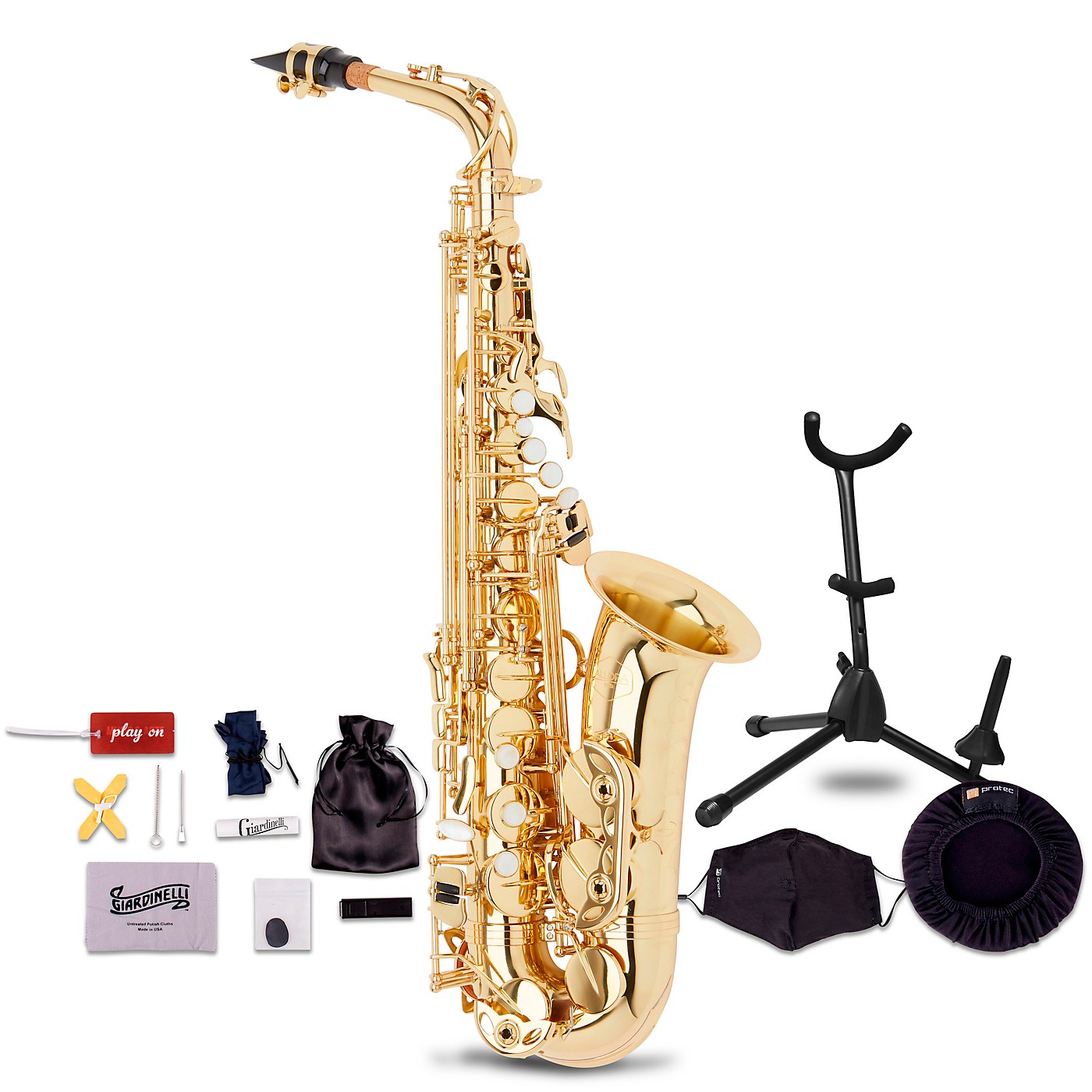 Allora AAS-450L Intermediate Alto Saxophone Value Bundle thumbnail