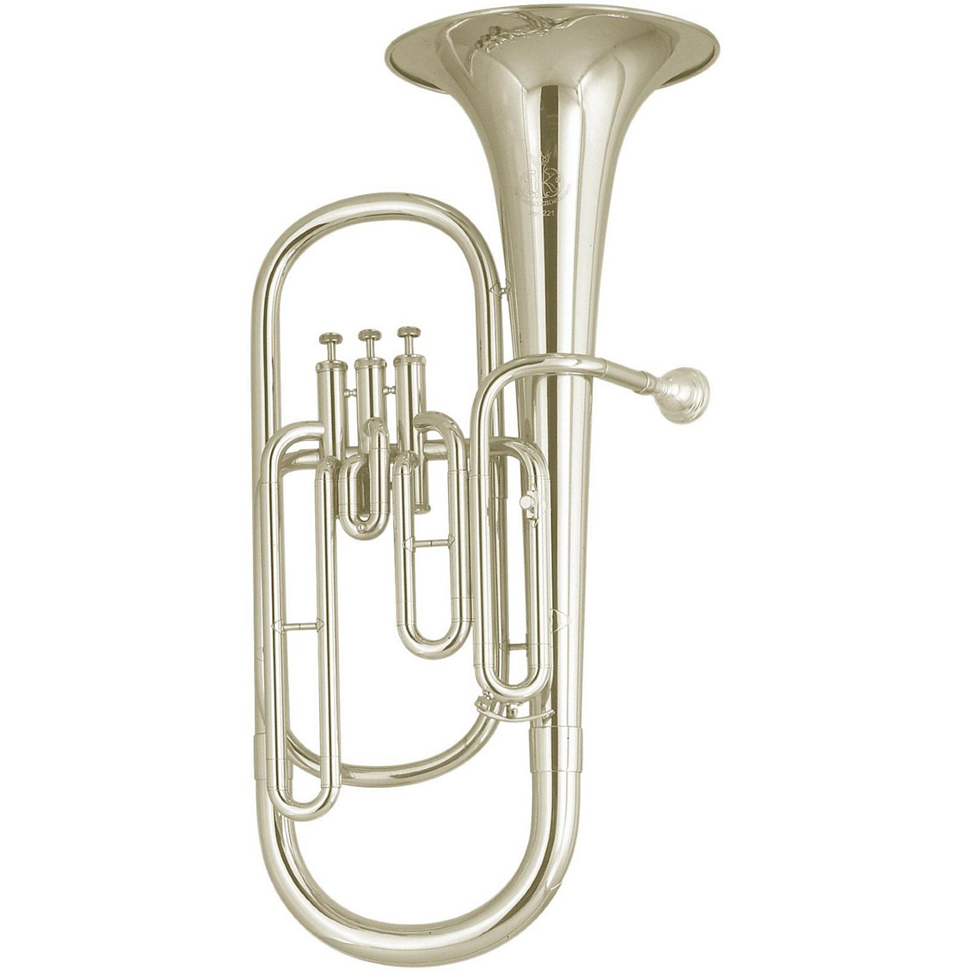 Amati ABH 321S Silver ABH 321 Series Bb Baritone Horn Woodwind & Brasswind