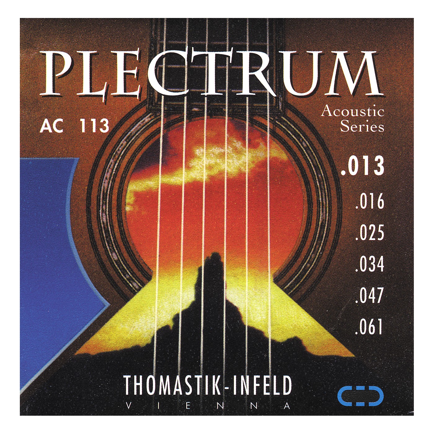 Thomastik AC113 Plectrum Bronze Medium Acoustic Guitar Strings thumbnail