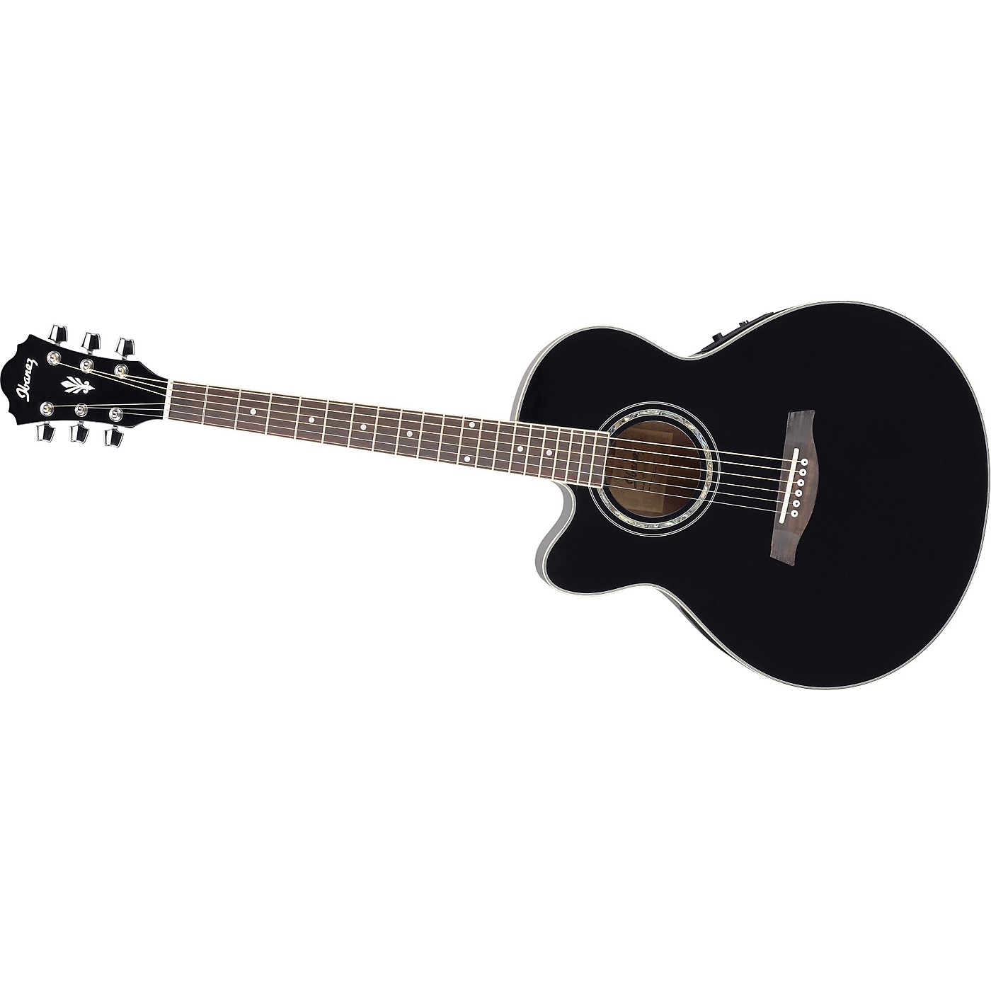Ibanez AEL10LE LeftHanded AcousticElectric Guitar with Onboard Tuner