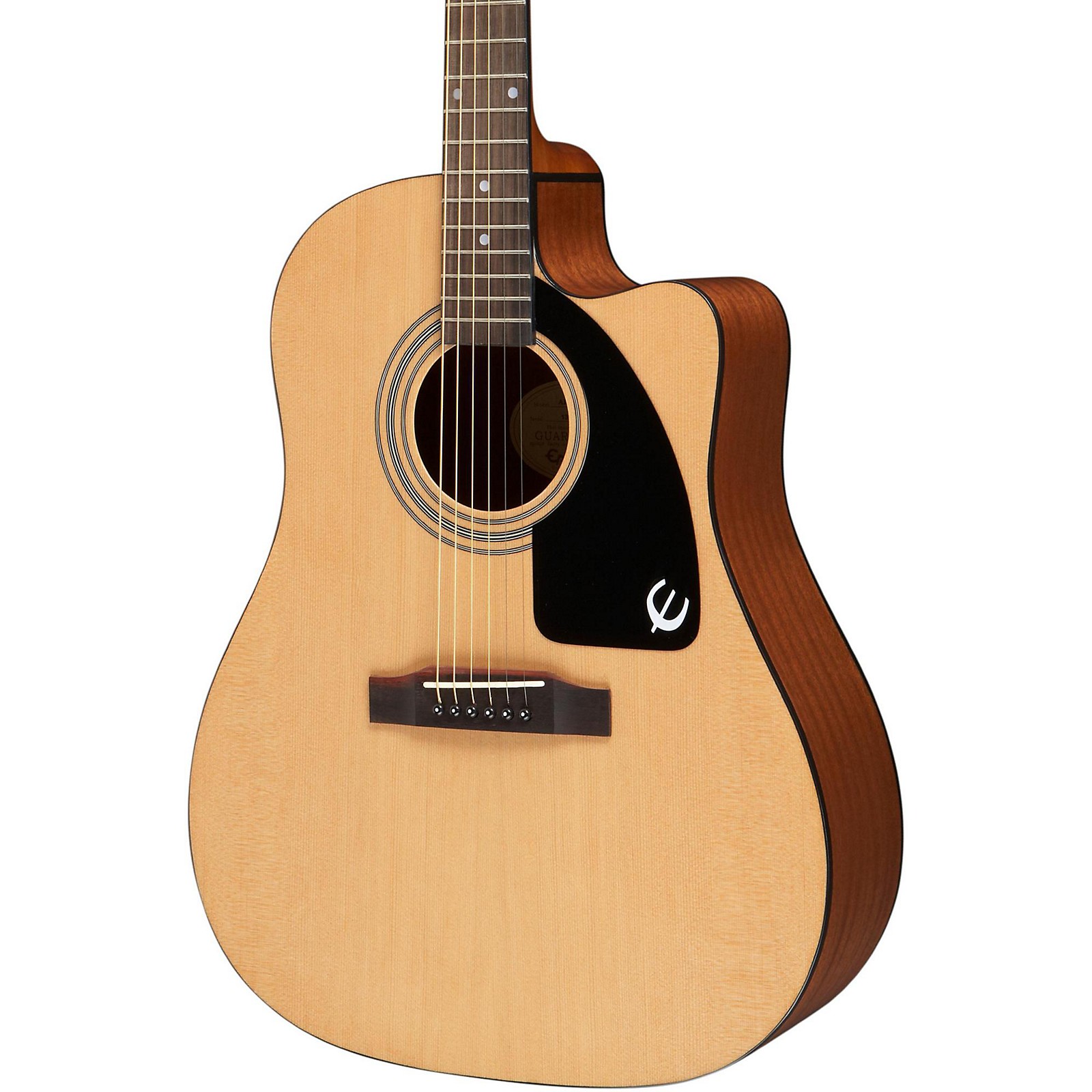 epiphone aj acoustic electric guitar