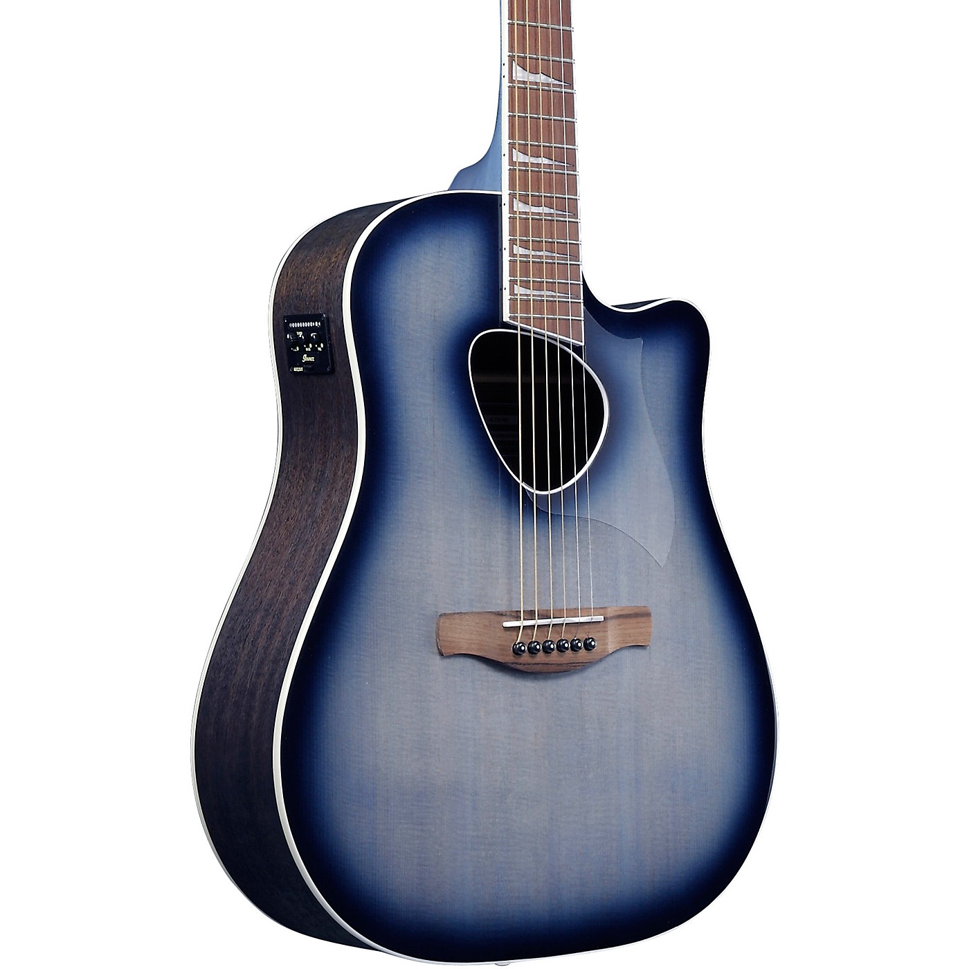 Ibanez Blue Sunburst ALT30 Altstar Dreadnought AcousticElectric Guitar Woodwind & Brasswind