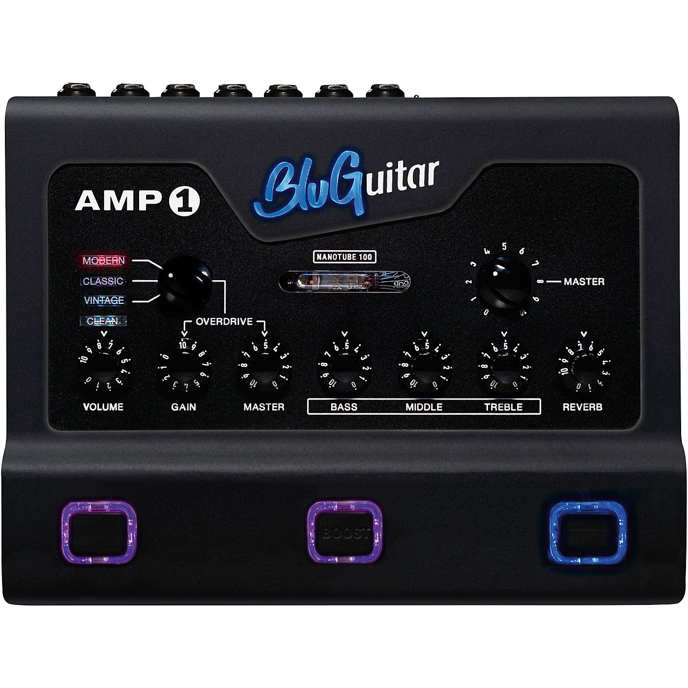 BluGuitar AMP1-IE Iridium Edition 100W Tube-Hybrid Guitar Pedalboard Amp thumbnail