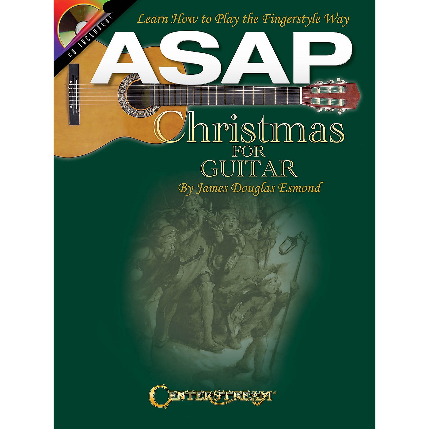 Centerstream Publishing ASAP Christmas for Guitar Guitar Series Softcover with CD Written by James Douglas Esmond thumbnail