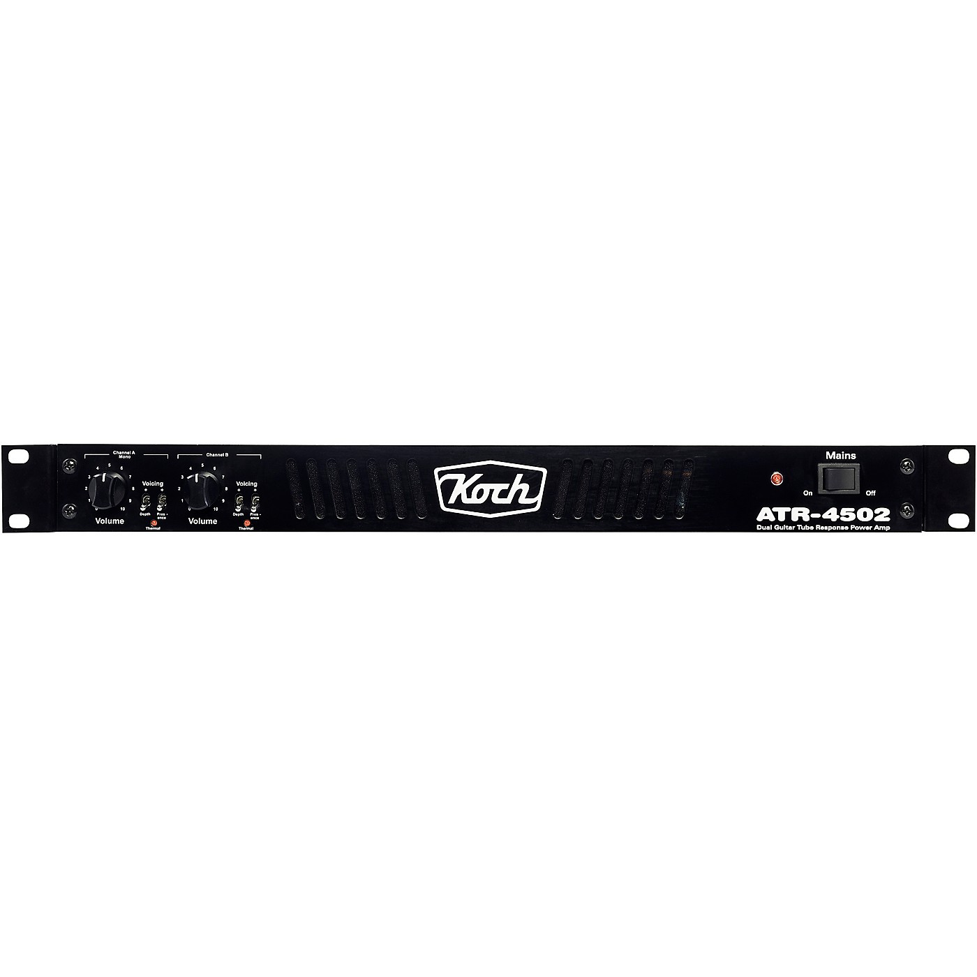 Koch ATR4502 90W Stereo Rack-Mounted Guitar Power Amp thumbnail