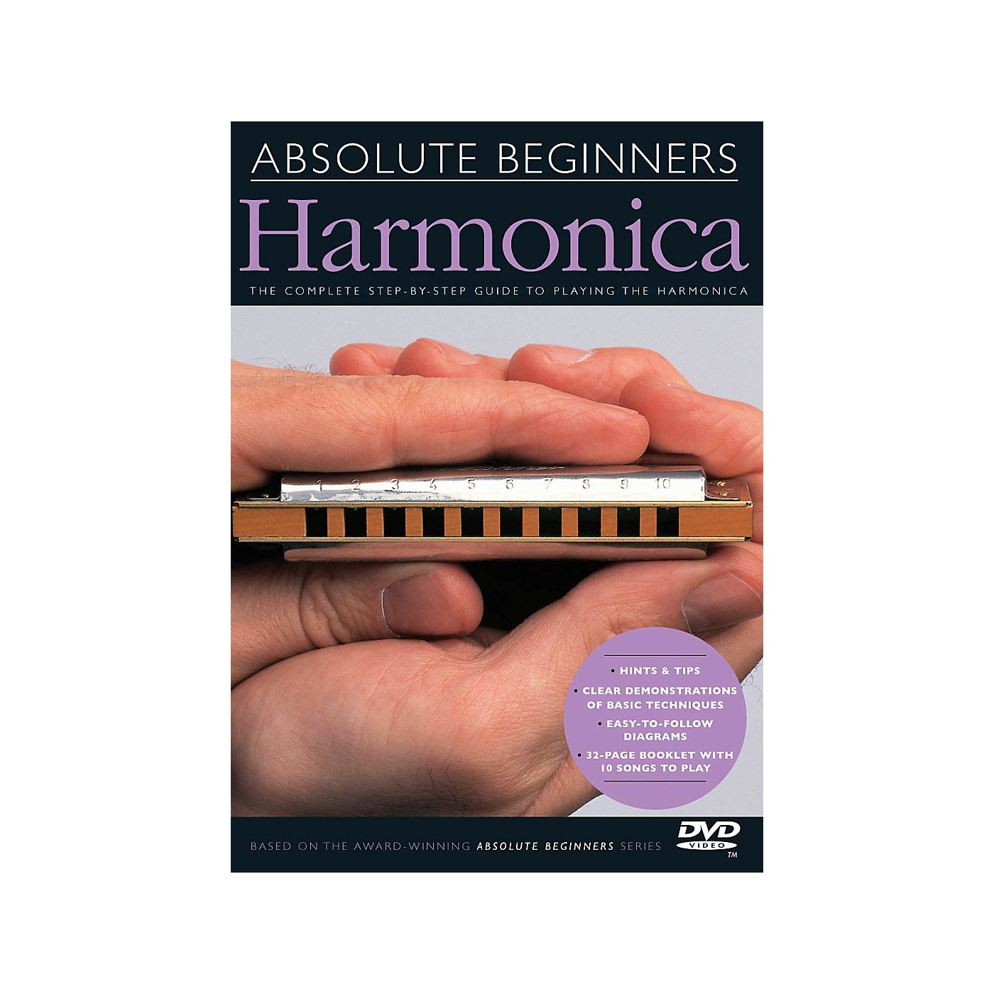 Music Sales Absolute Beginners - Harmonica Music Sales America Series DVD thumbnail