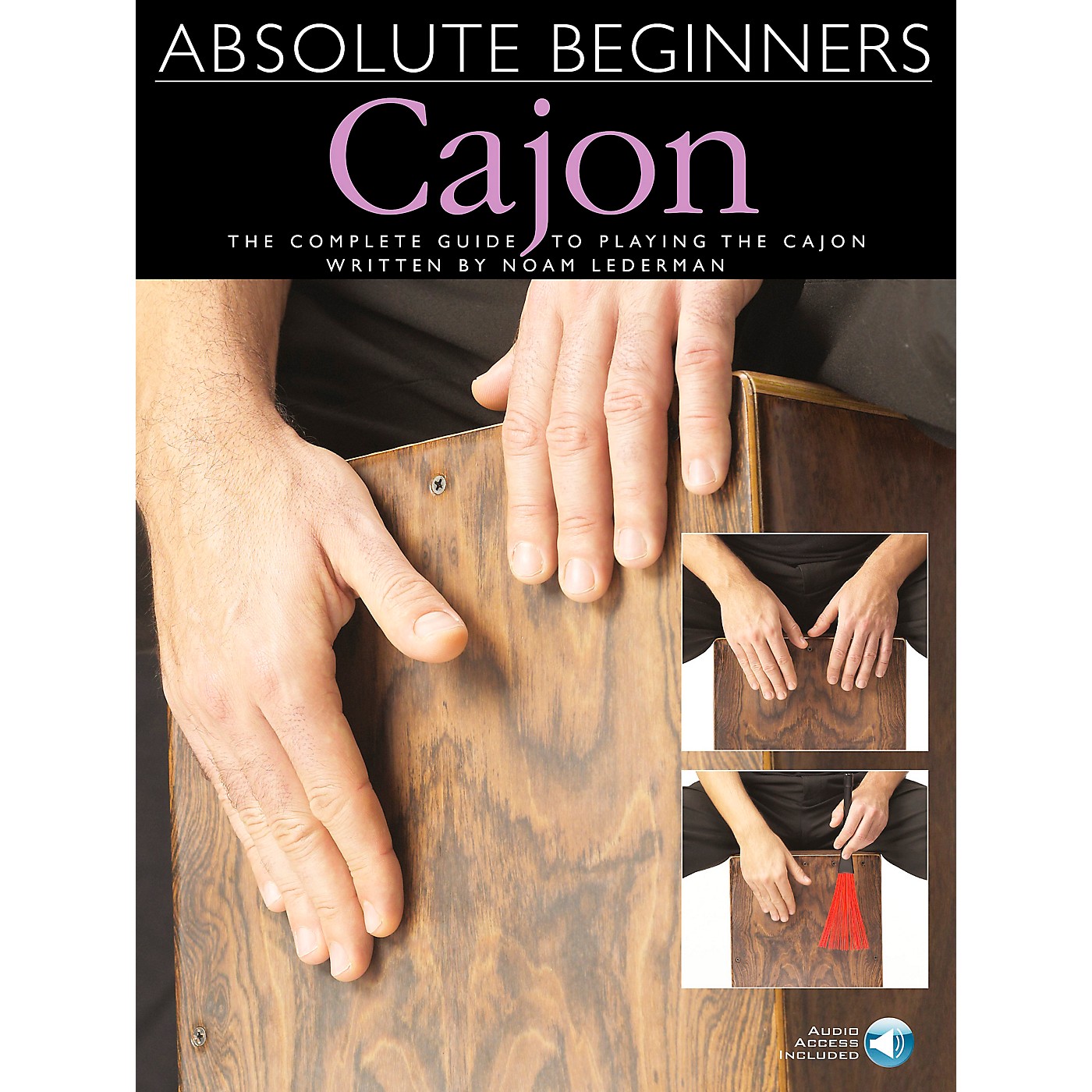 Music Sales Absolute Beginners Cajon Book/CD thumbnail