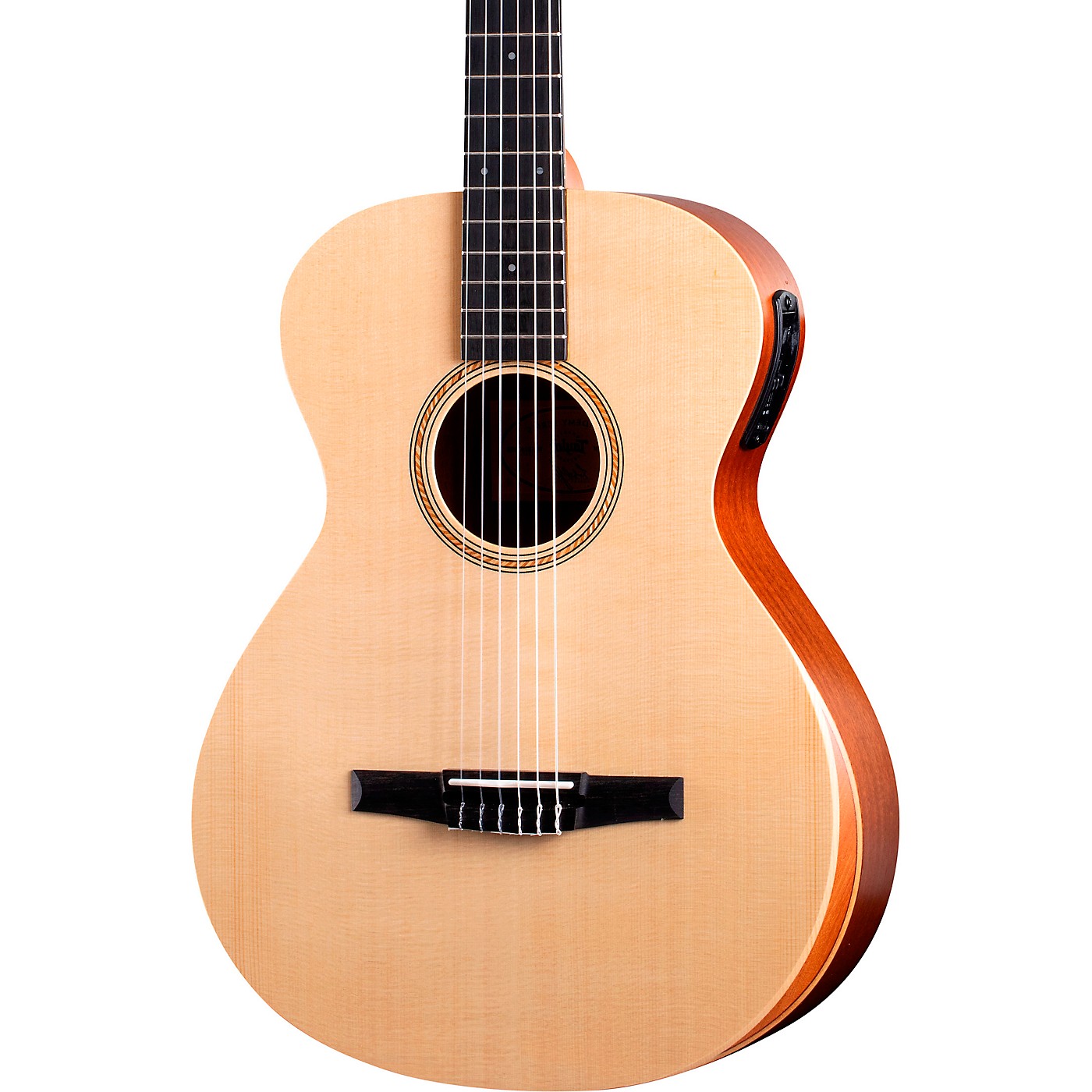Taylor Academy 12e-N Nylon-String Left-Handed Acoustic-Electric Guitar thumbnail