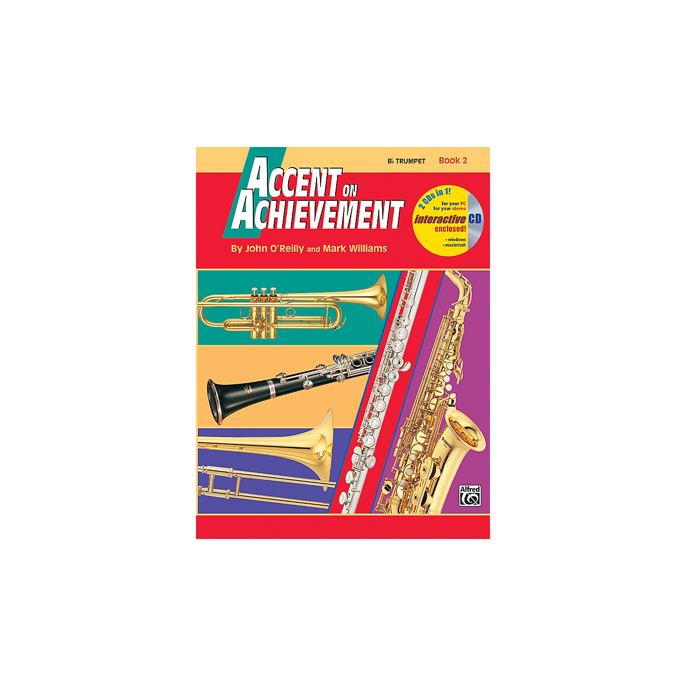 Alfred Accent on Achievement Book 2 B-Flat Trumpet Book & CD thumbnail