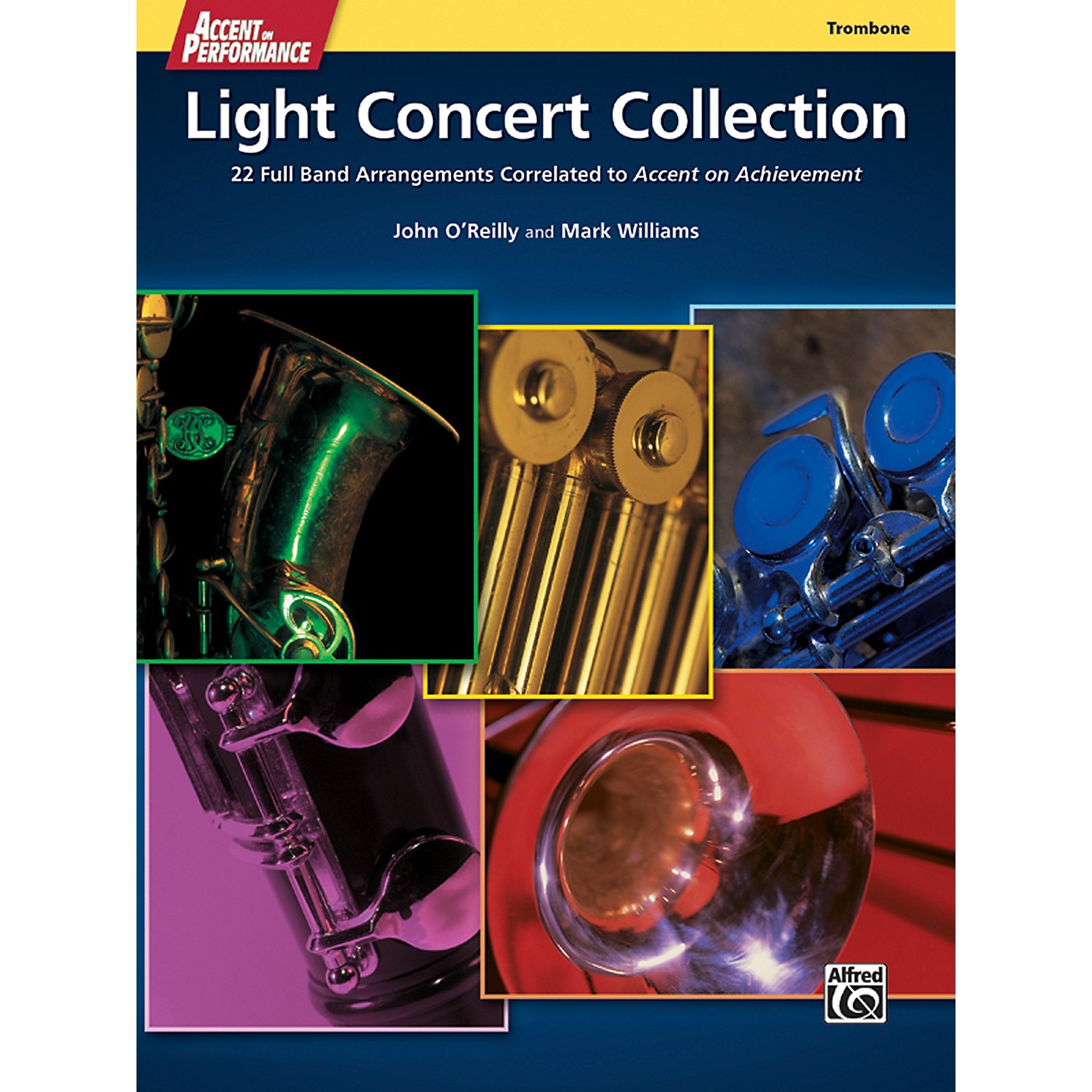 Alfred Accent on Performance Light Concert Collection Trombone Book thumbnail