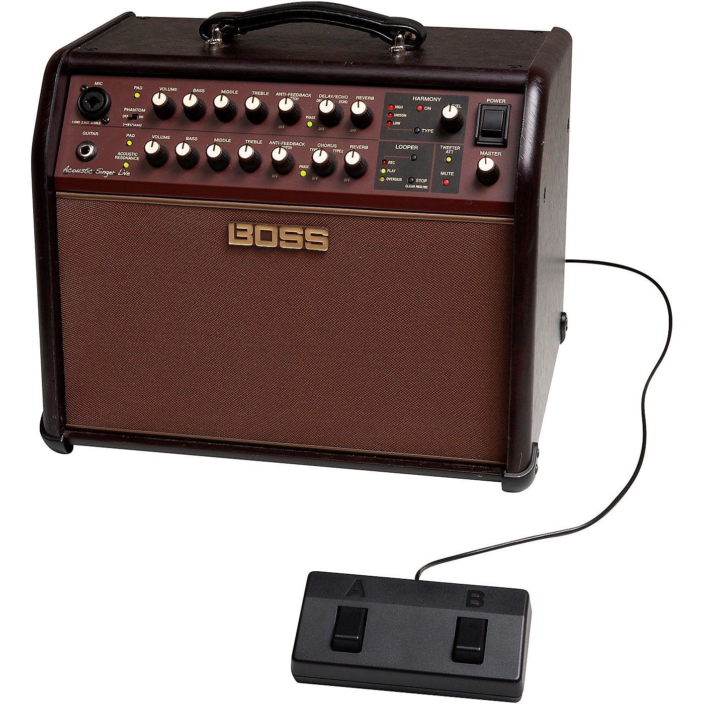 BOSS Acoustic Singer Live 60W 1x6.5 Acoustic Guitar Amplifier thumbnail
