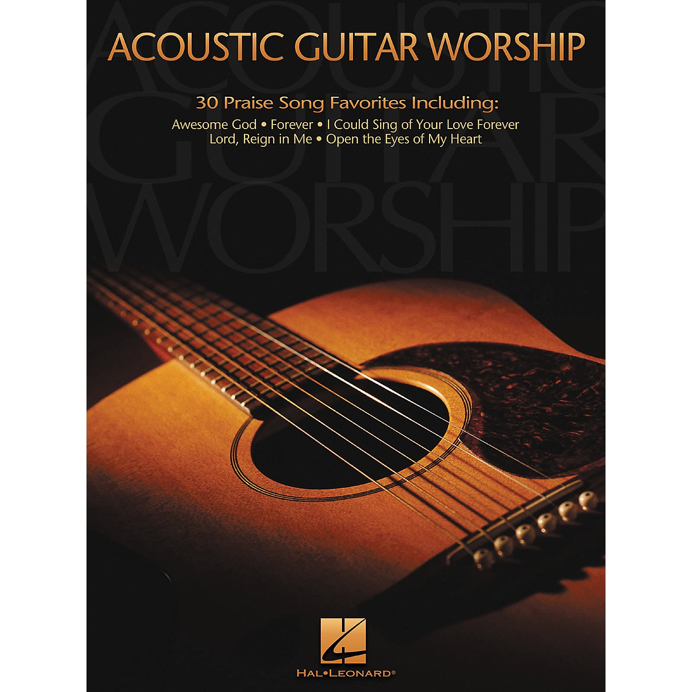Hal Leonard Acoustic Worship Guitar Songbook thumbnail