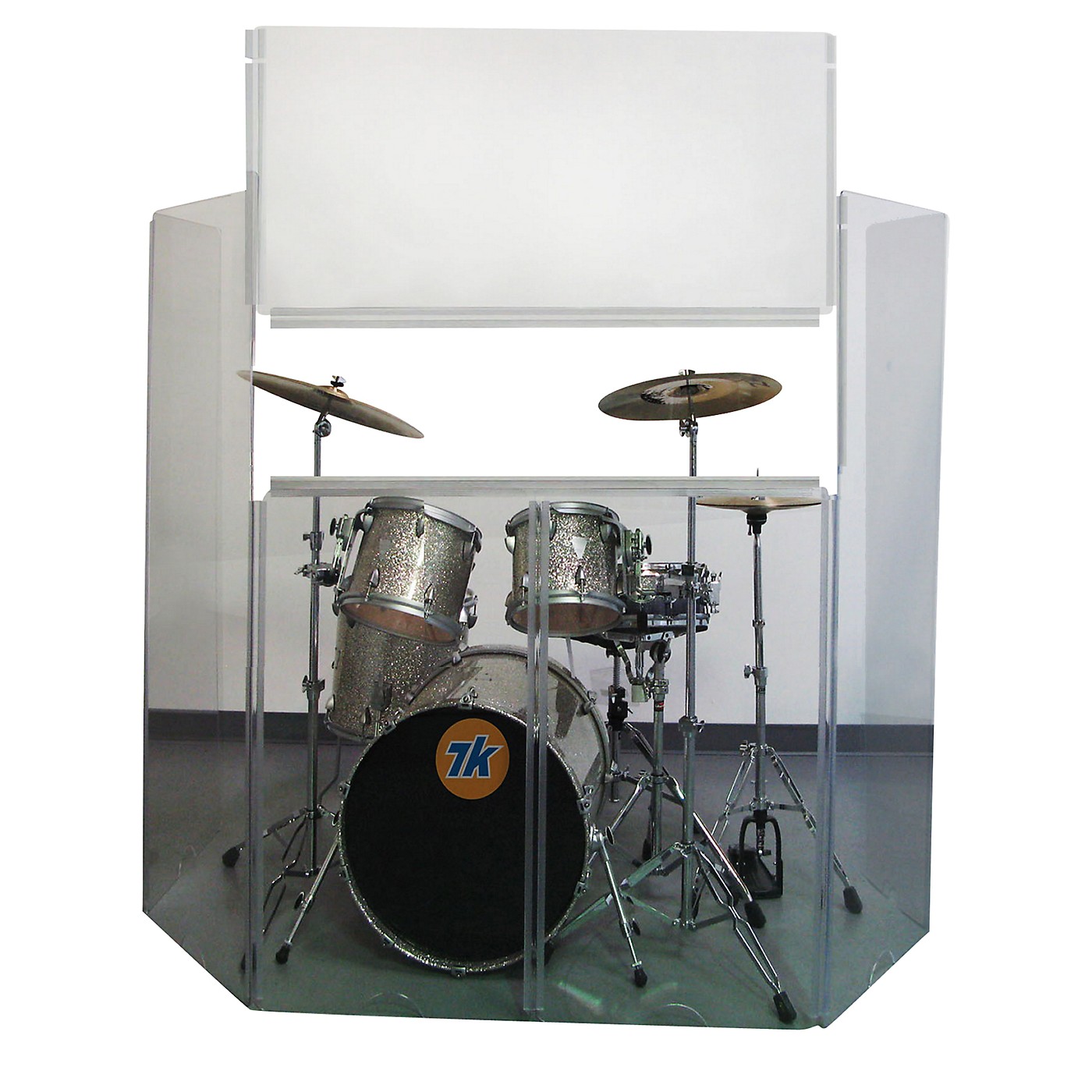Control Acoustics Acrylic Drum Shield with Removable Front Panel thumbnail