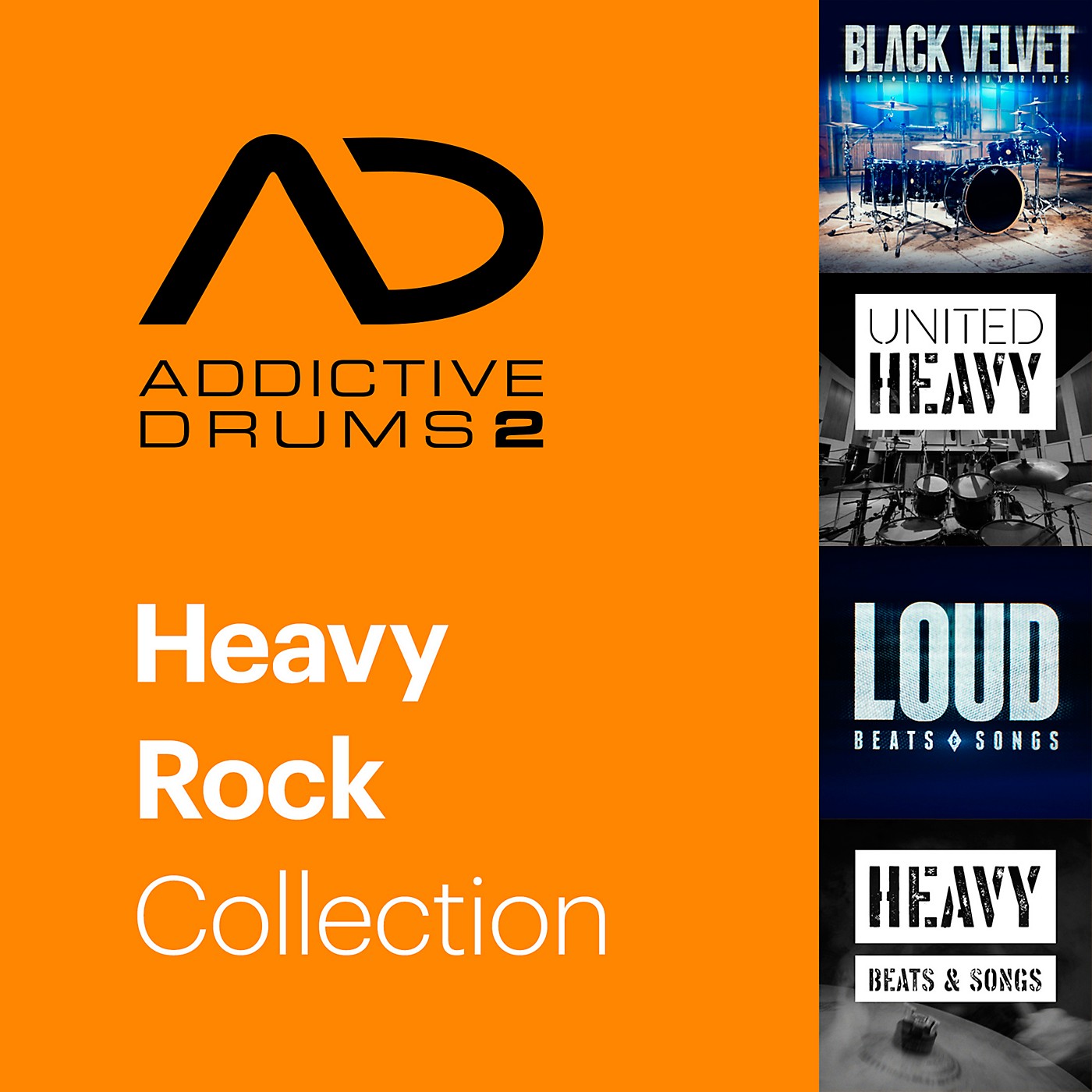 XLN Audio Addictive Drums 2 : Heavy Rock Collection thumbnail