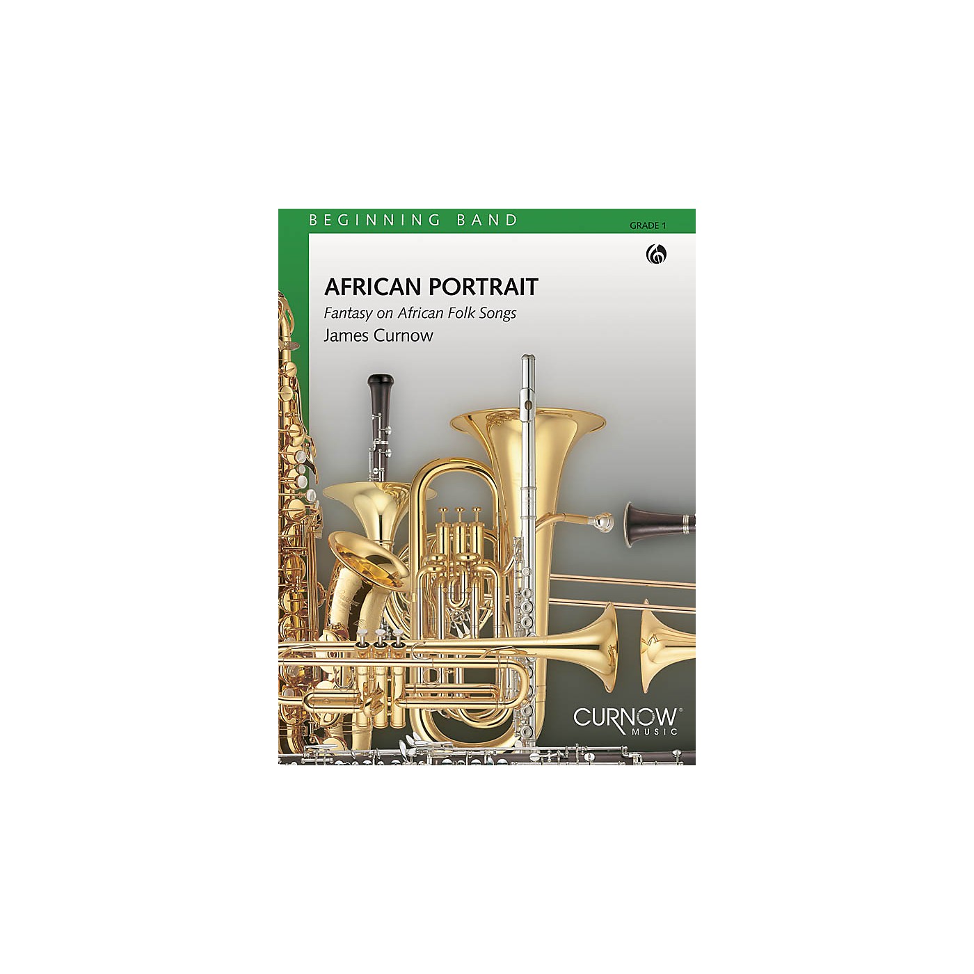 Curnow Music African Portrait (Grade 1 - Score Only) Concert Band Level 1 Composed by James Curnow thumbnail