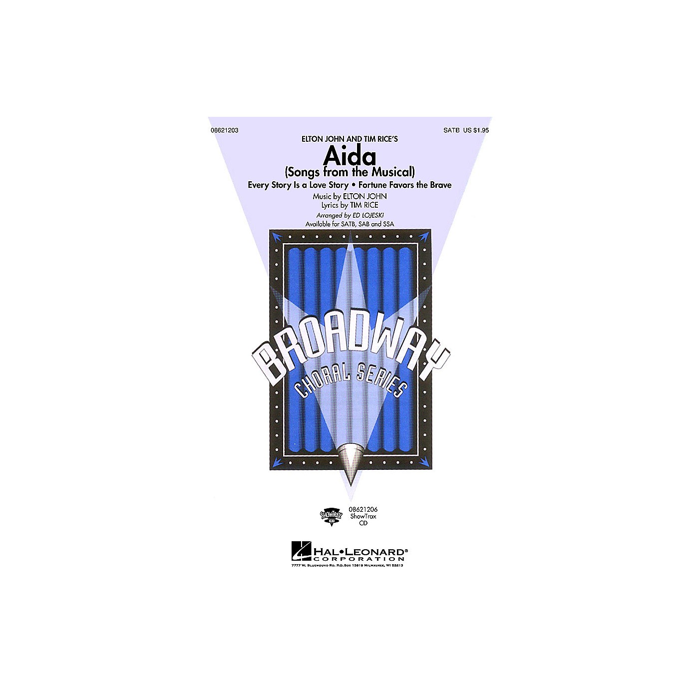 Hal Leonard Aida (Songs from the Musical) ShowTrax CD Arranged by Ed Lojeski thumbnail