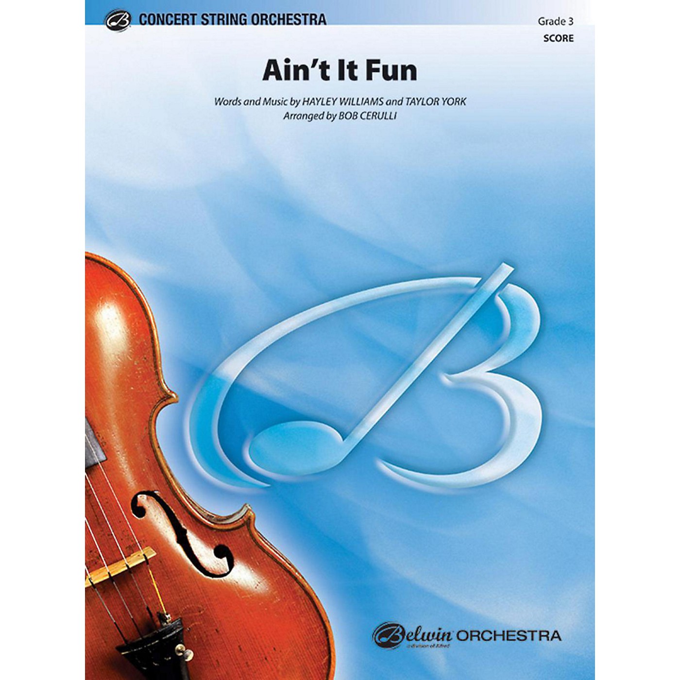 Alfred Ain't It Fun String Orchestra Grade 3 thumbnail
