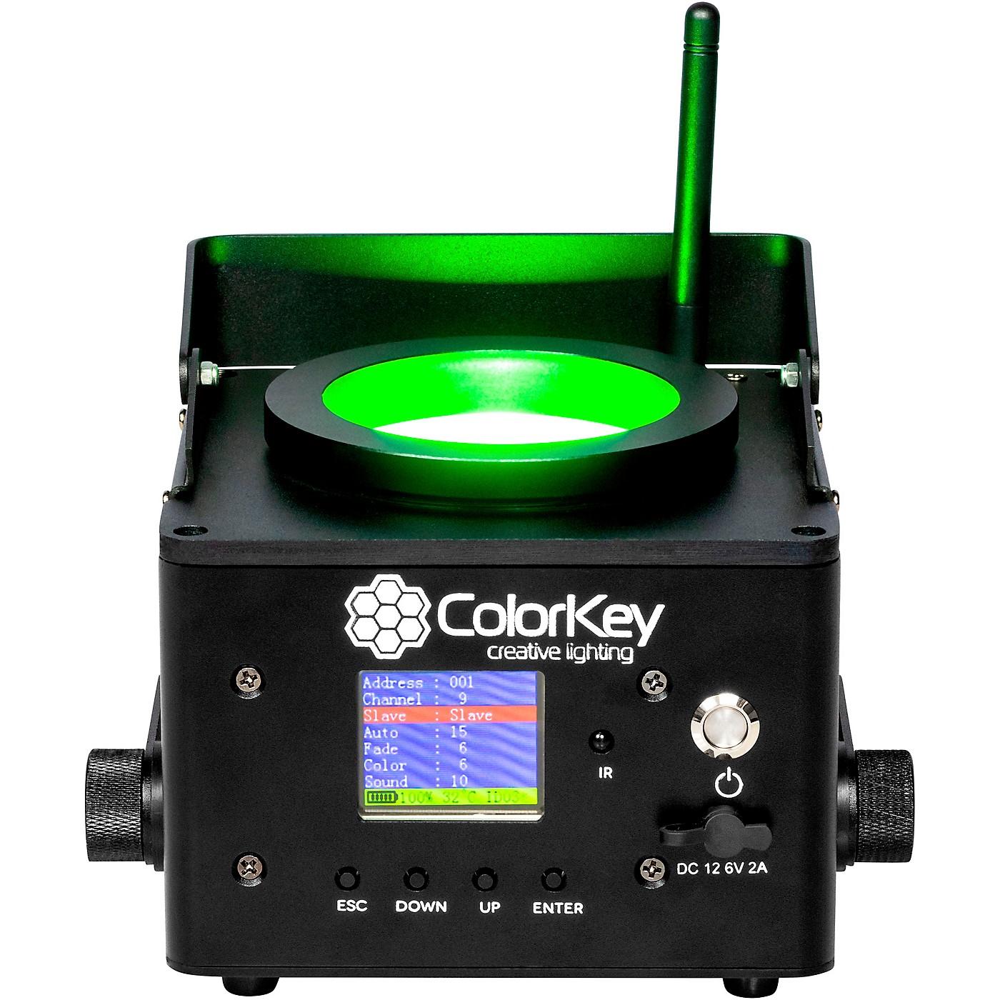 ColorKey AirPar COB QUAD Battery-powered Wireless Wash Light thumbnail