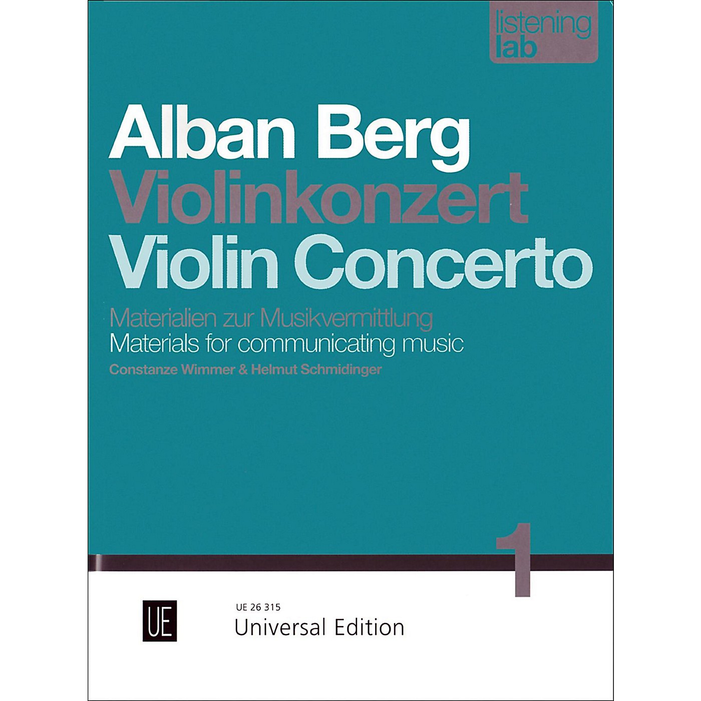 Carl Fischer Alban Berg: Violin Concerto Study thumbnail