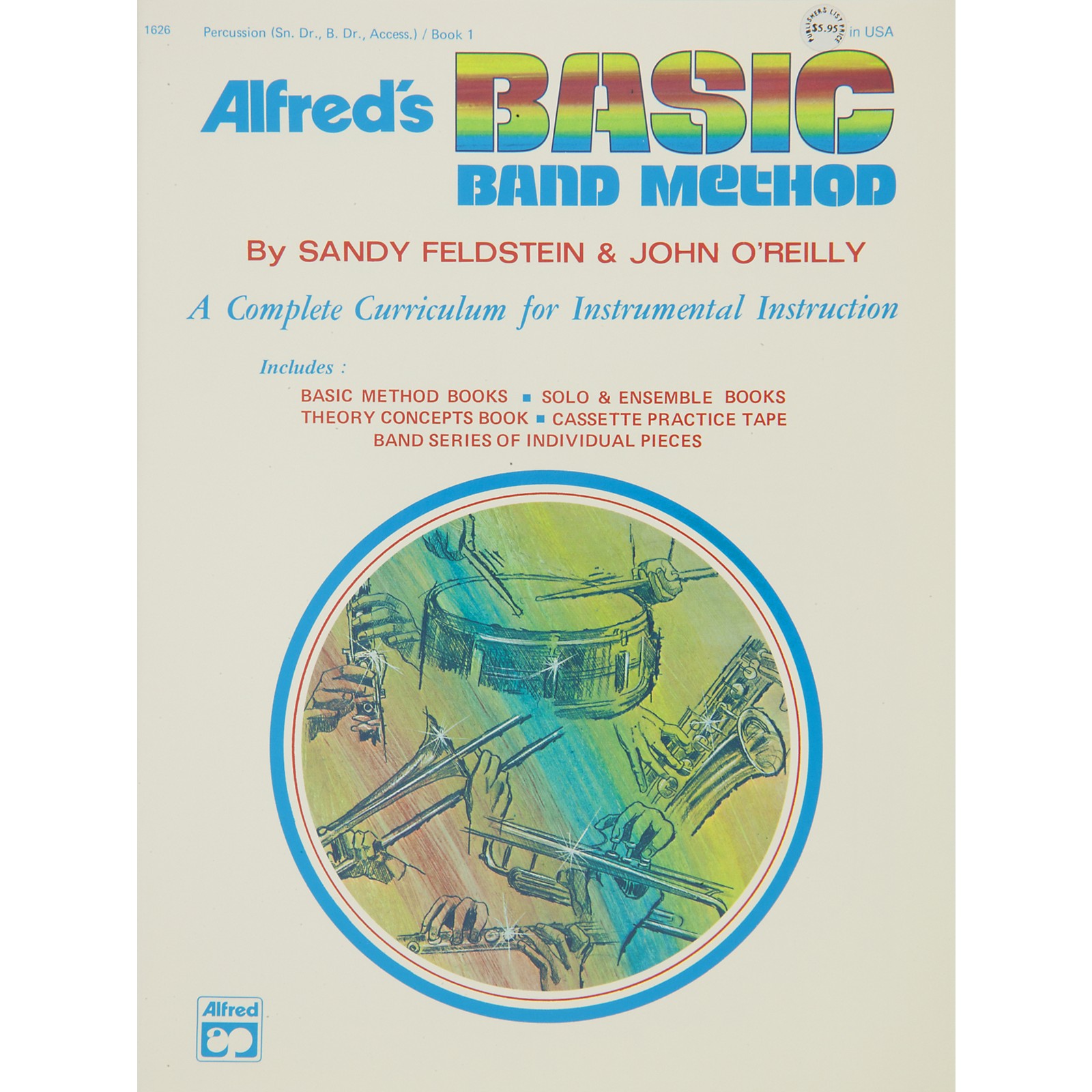 Alfred Alfred's Basic Band Method Book 1 Percussion (Snare Drum Bass