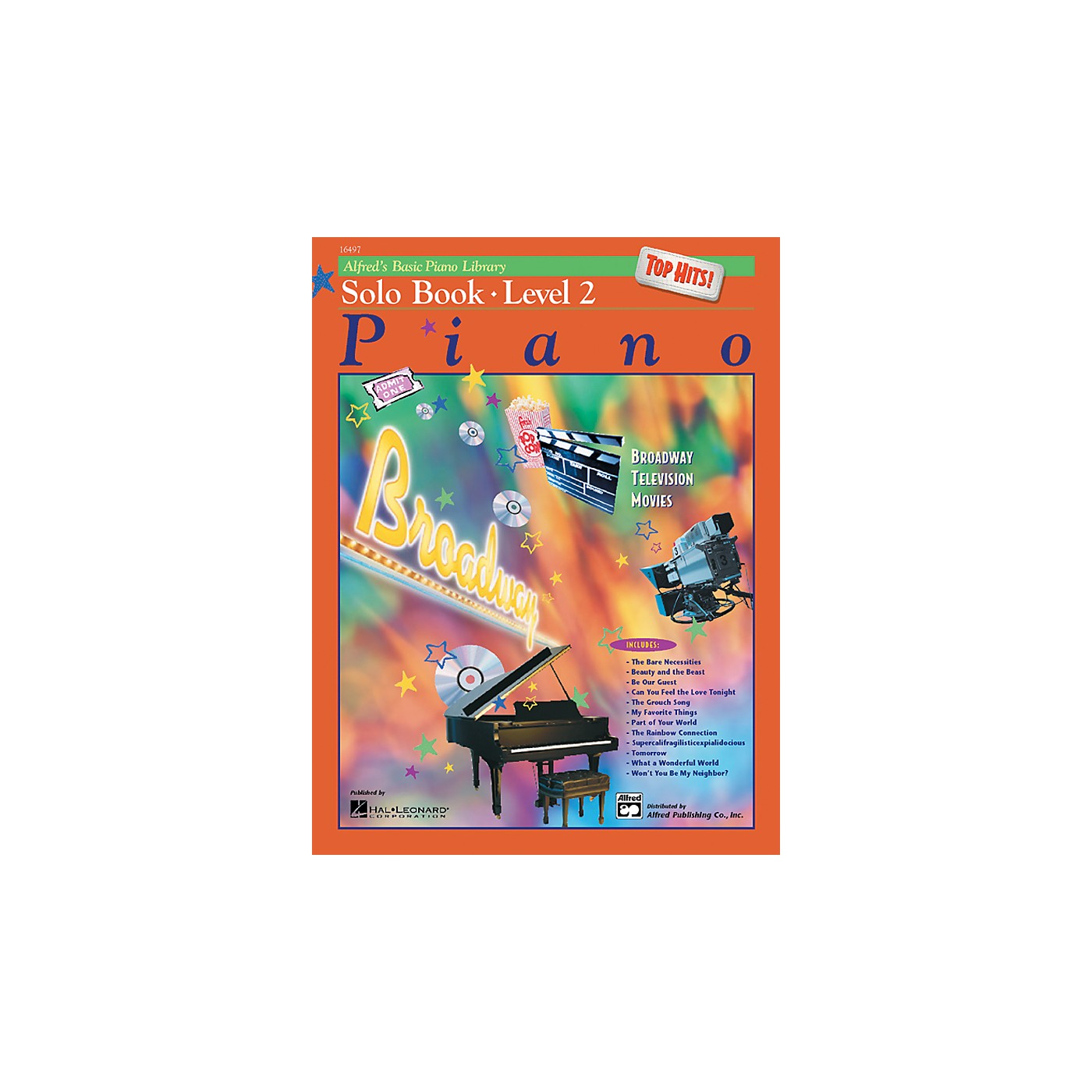 Alfred Alfred's Basic Piano Course Top Hits! Solo Book 2 thumbnail
