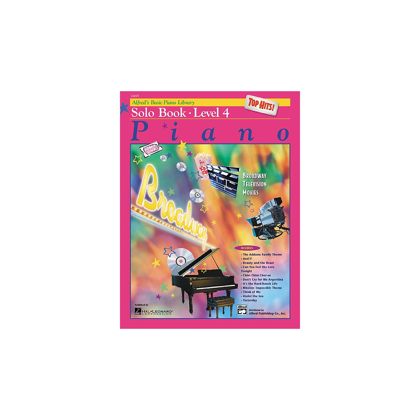 Alfred Alfred's Basic Piano Course Top Hits! Solo Book 4 thumbnail