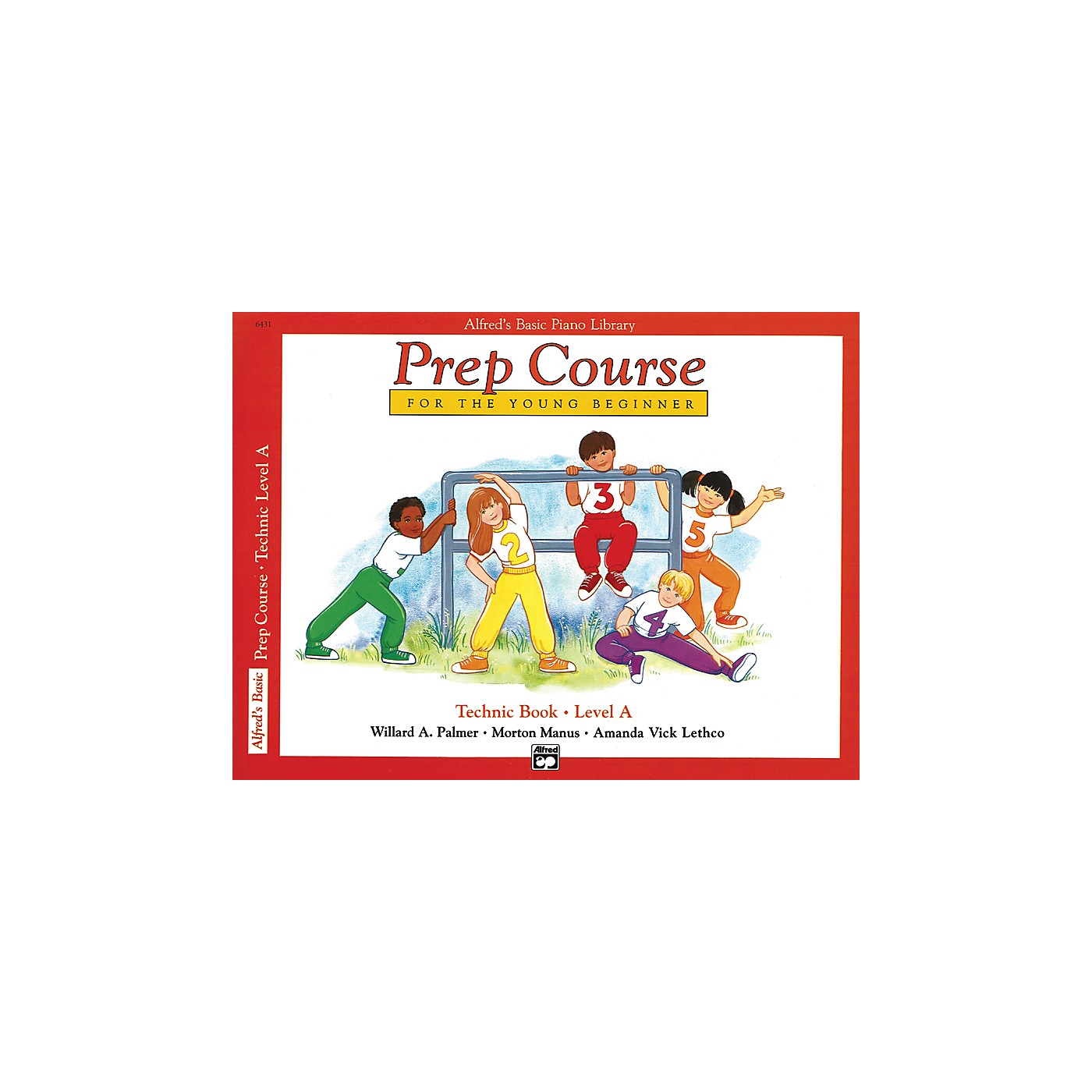 Alfred Alfred's Basic Piano Prep Course Technic Book A thumbnail