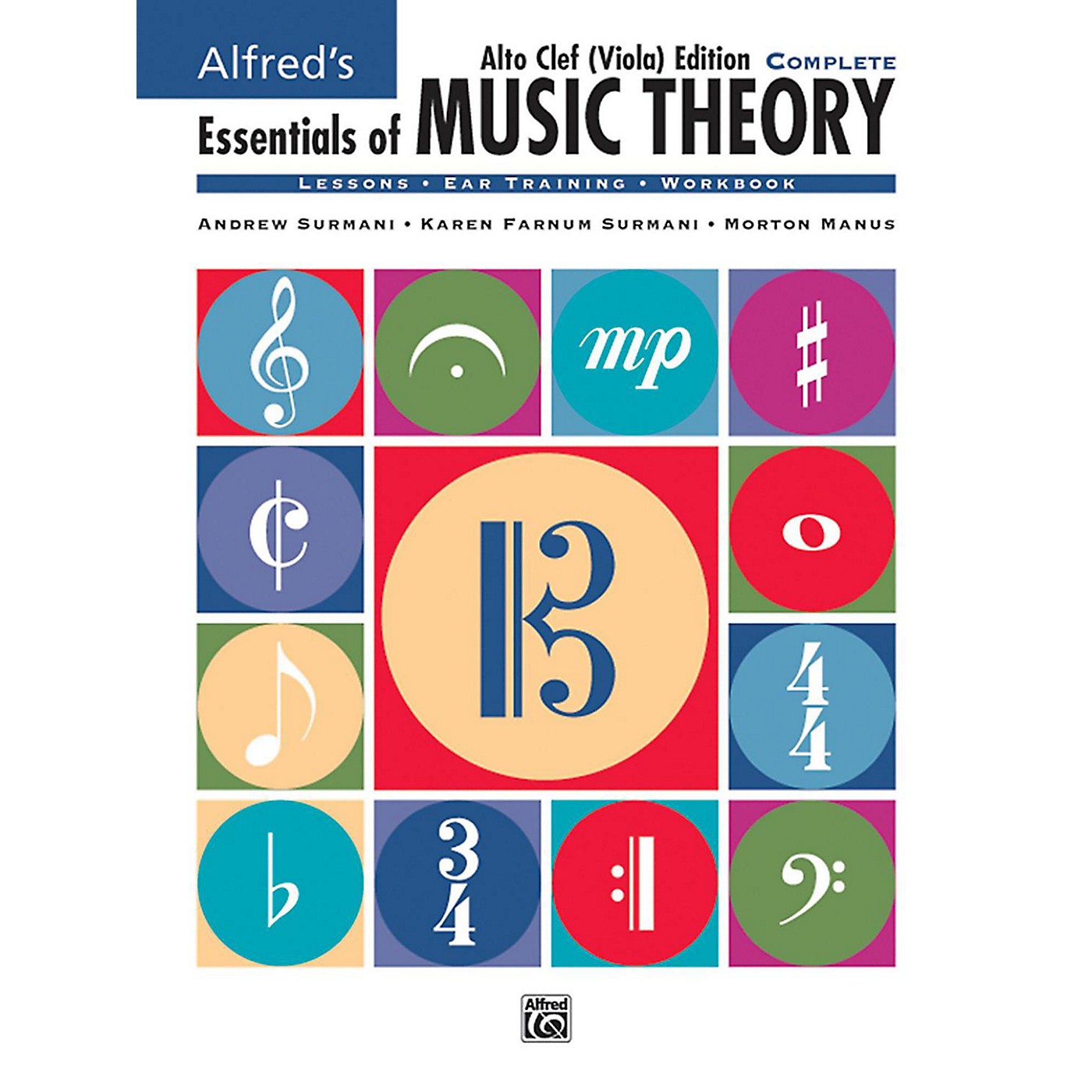 Alfred Alfred's Essentials of Music Theory: Complete Alto Clef, Viola Edition Comb Bound Book thumbnail