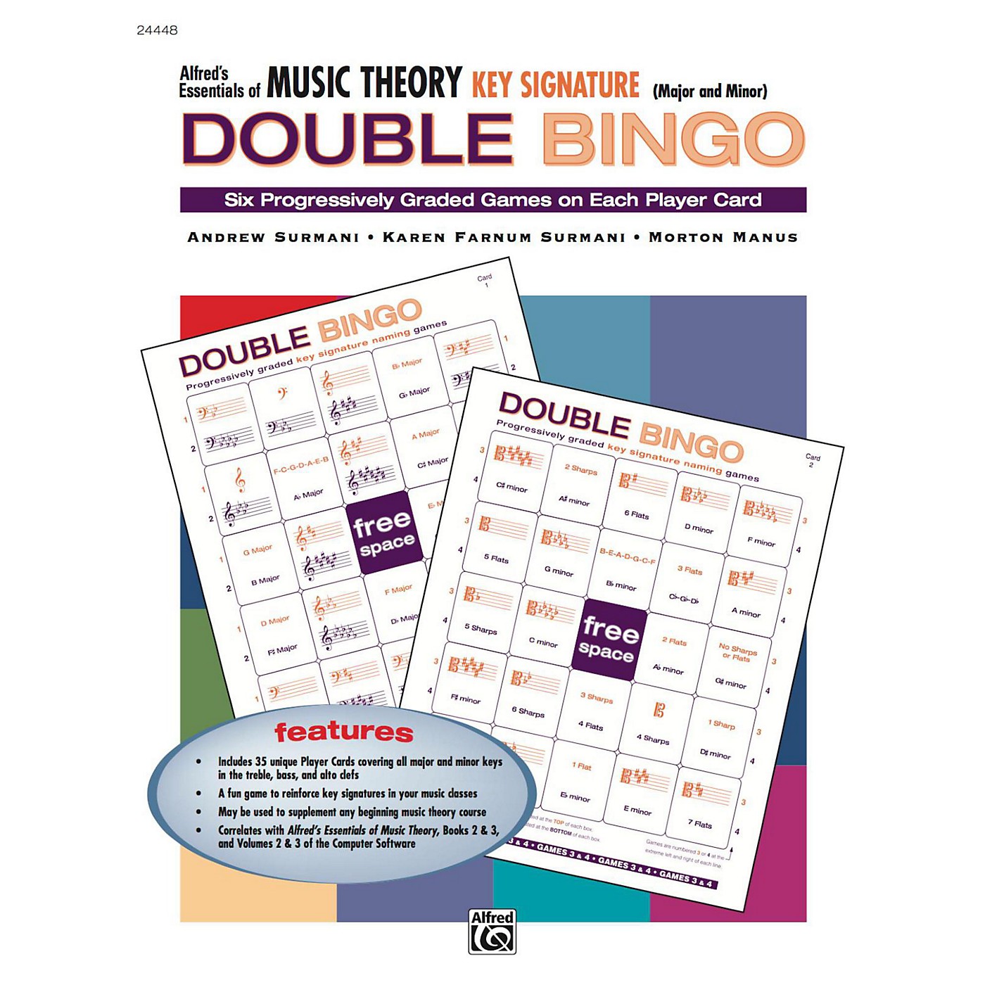 Alfred Alfred's Essentials of Music Theory: Double Bingo Game - Key Signatures thumbnail