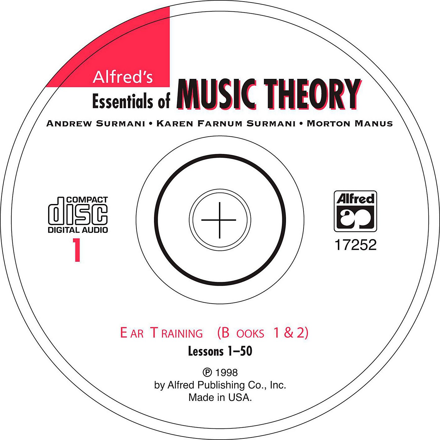 Alfred Alfred's Essentials of Music Theory Ear Training CD 1, Books 1 & 2 thumbnail