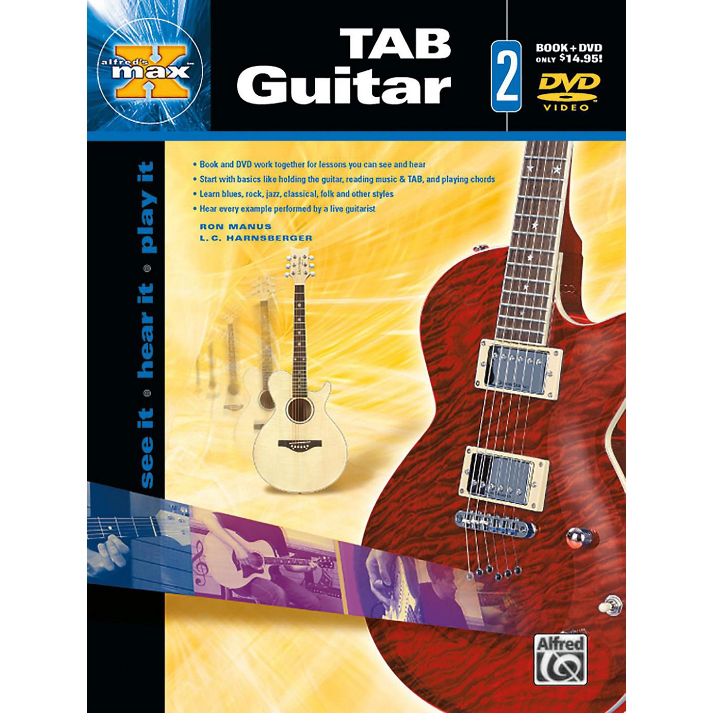 Alfred Alfred's MAX TAB Guitar 2 Book & DVD thumbnail