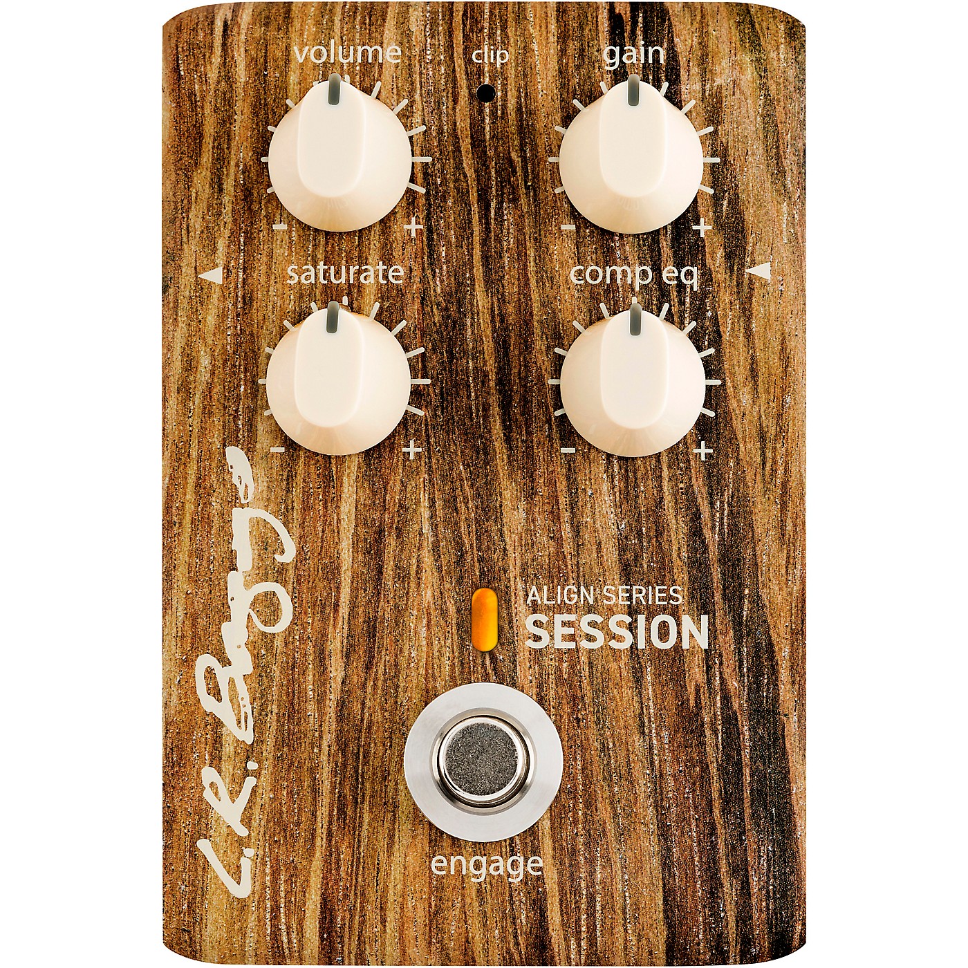 LR Baggs Align Session Acoustic Saturation/Compressor/EQ Effects Pedal thumbnail
