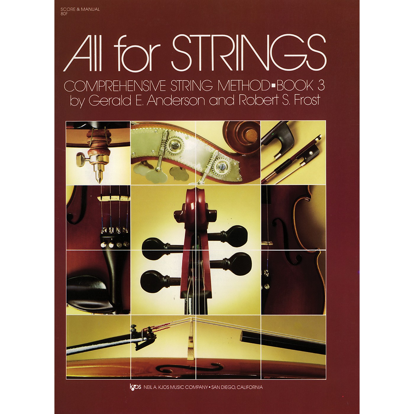 KJOS All For Strings Book 3 Score thumbnail
