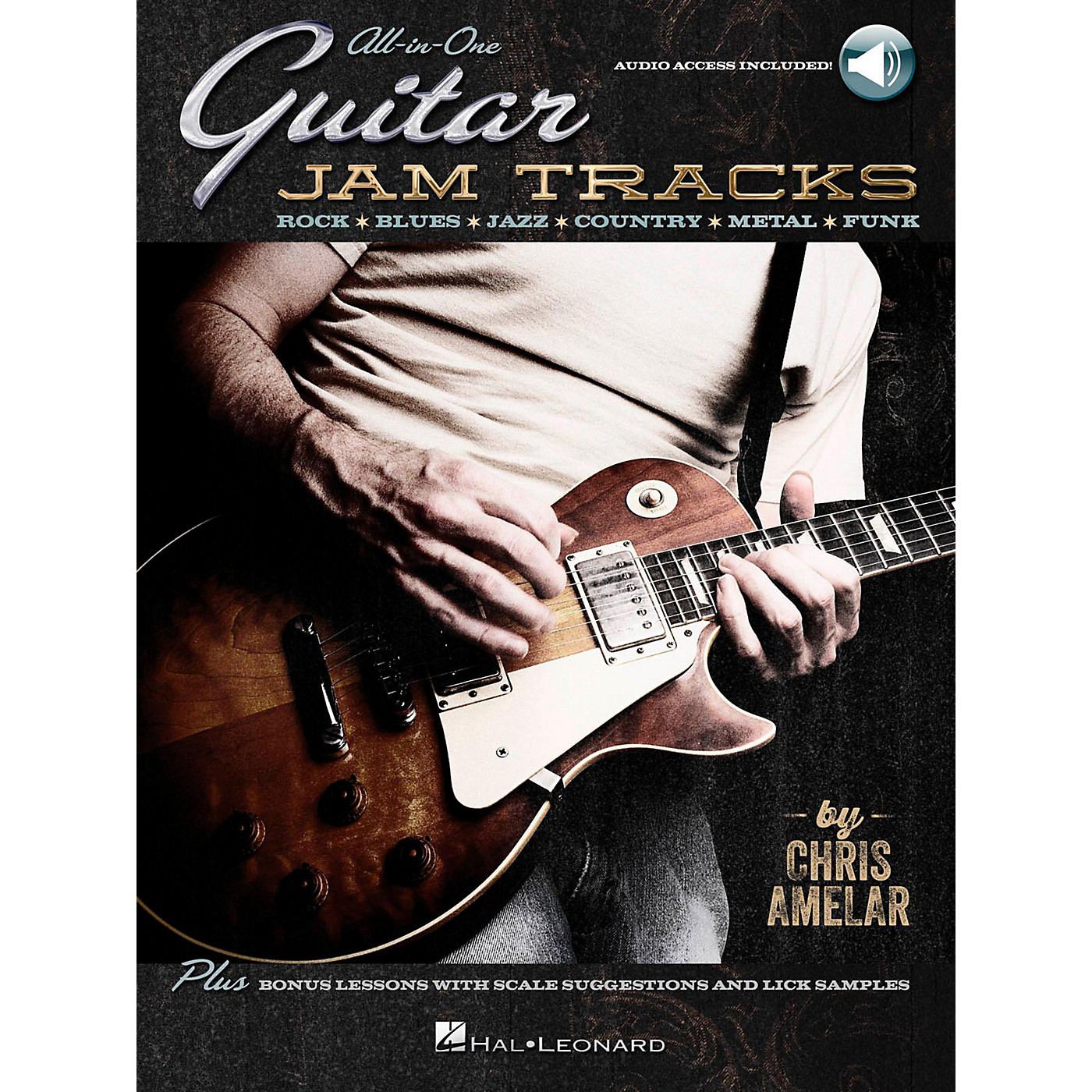 Hal Leonard All-In-One Guitar Jam Tracks - Book with Online Audio Tracks thumbnail