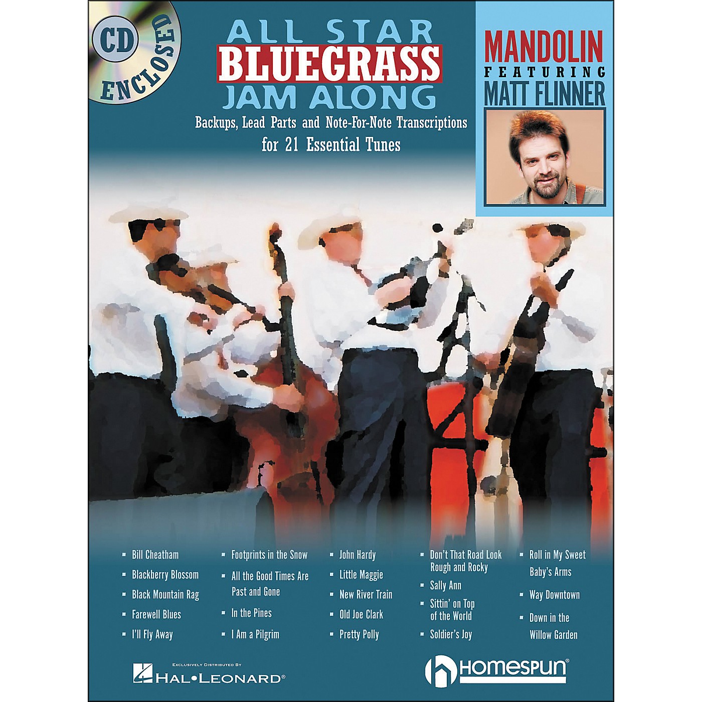 Homespun All Star Bluegrass Jam-Along for Mandolin Book/CD thumbnail