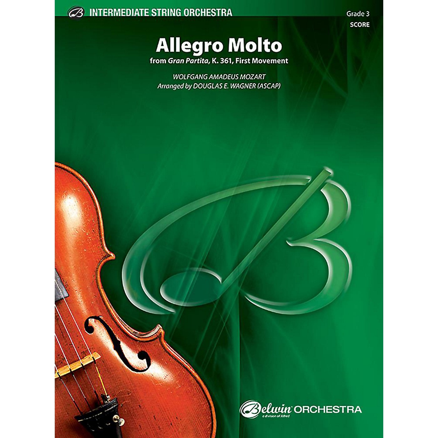 Alfred Allegro Molto String Orchestra Grade 3 Set Woodwind & Brasswind