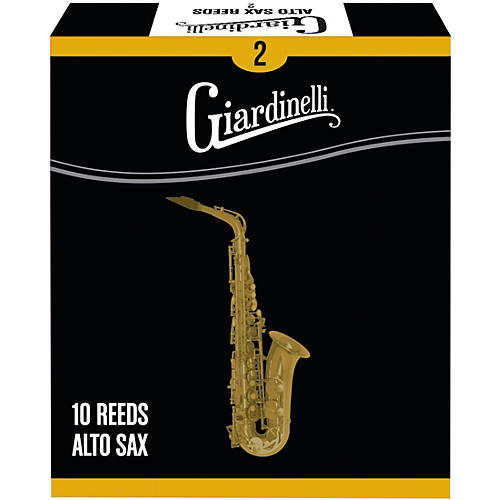 Giardinelli 2 Alto Saxophone Reed 10Pack Woodwind & Brasswind