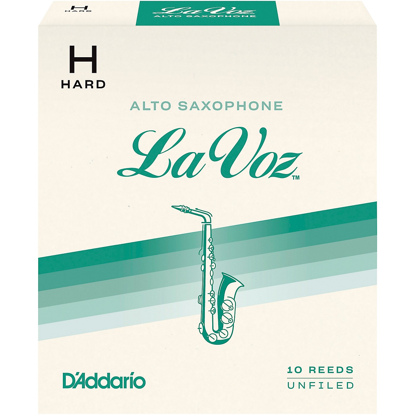 La Voz Baritone Saxophone Reeds Hard 5 Pack 
