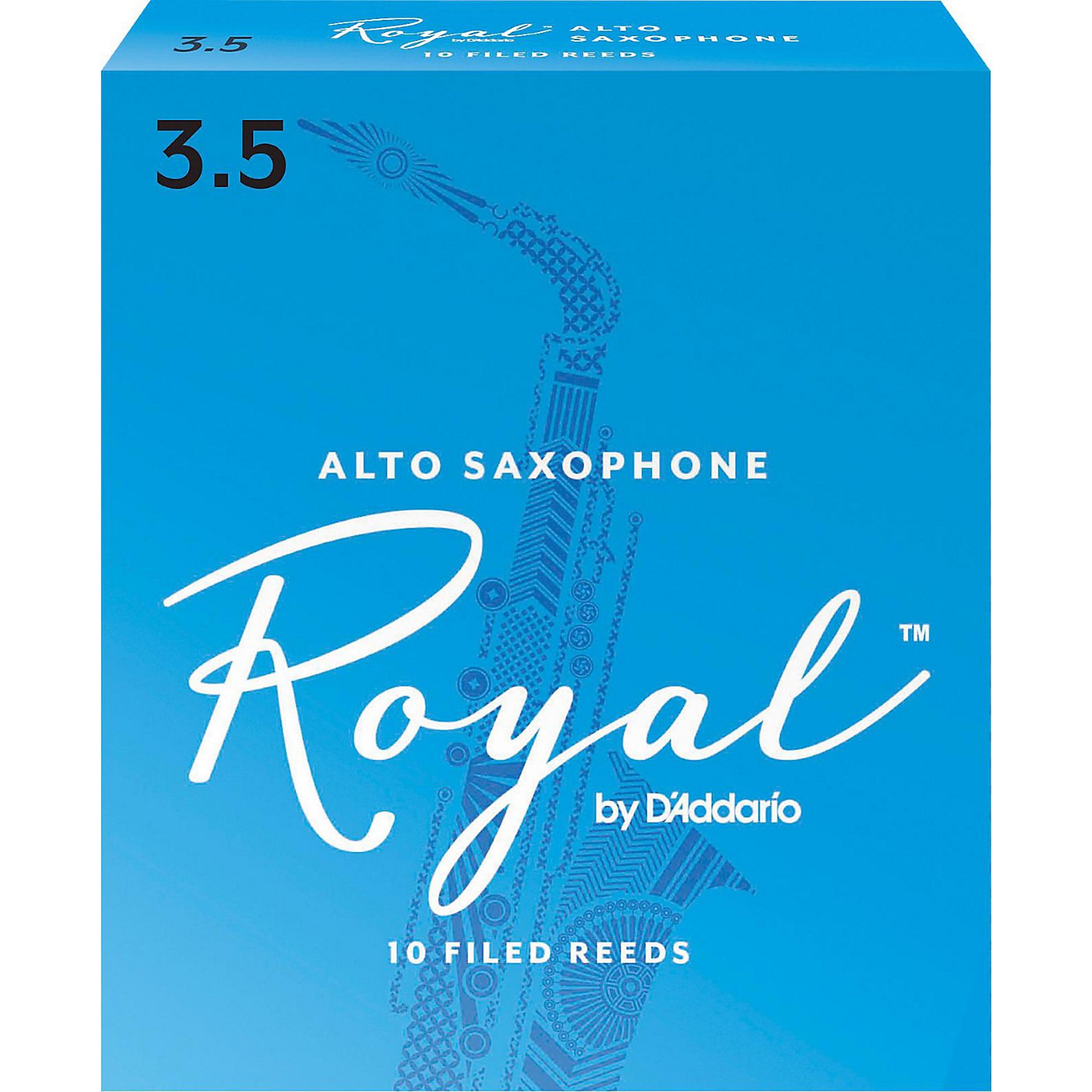 Rico royal alto saxophone reeds deals 2.5